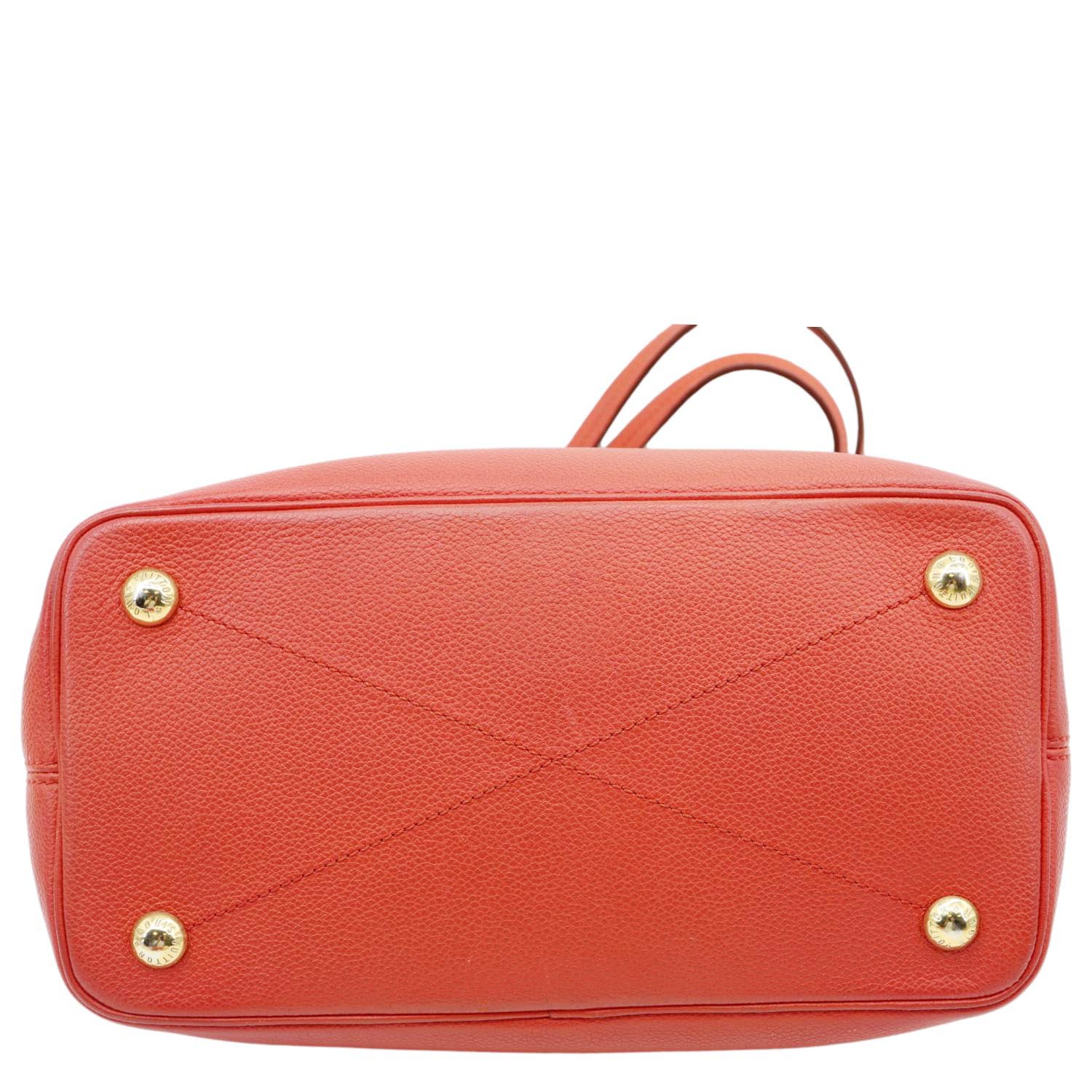 LOUIS VUITTON Citadine PM Empreinte Leather Shoulder Bag Aurore - Image 10