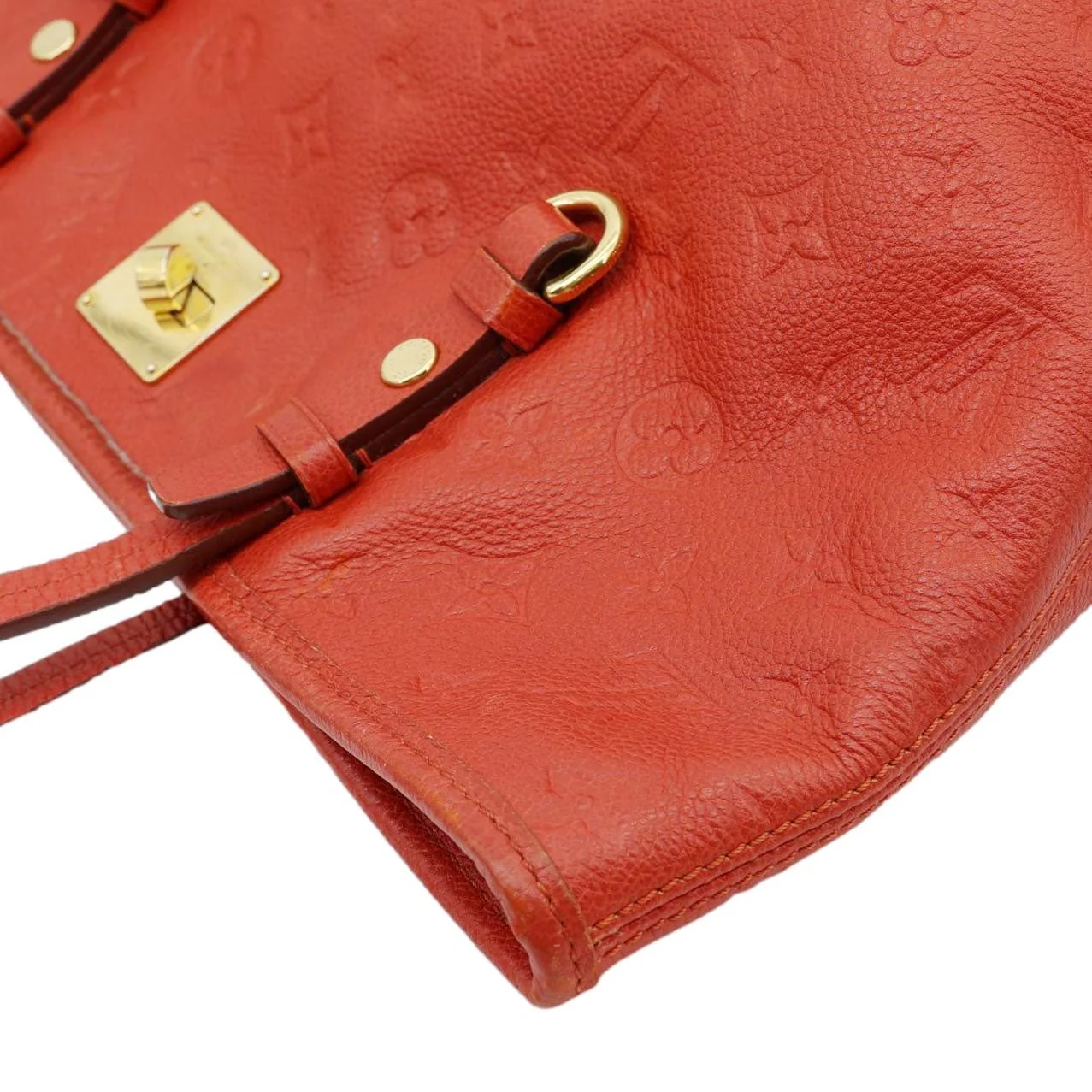 LOUIS VUITTON Citadine PM Empreinte Leather Shoulder Bag Aurore - Image 7