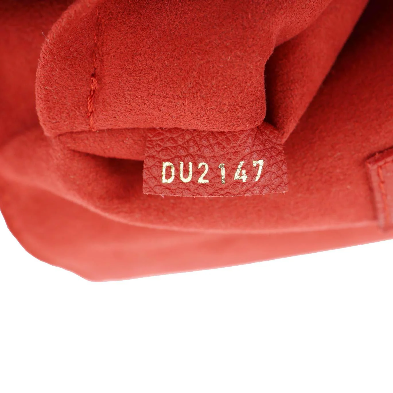 LOUIS VUITTON Junot Monogram Empreinte Leather Shoulder Bag Cherry - Image 15