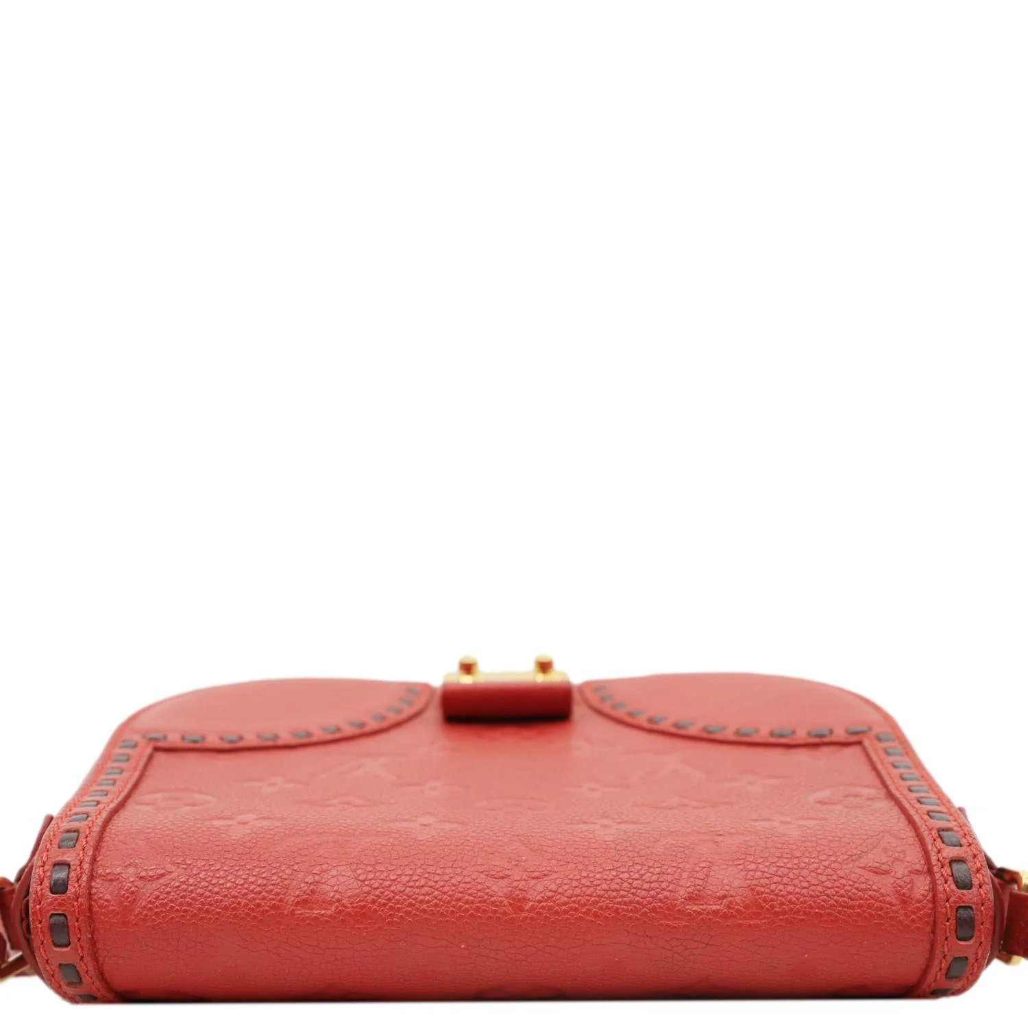 LOUIS VUITTON Junot Monogram Empreinte Leather Shoulder Bag Cherry - Image 5