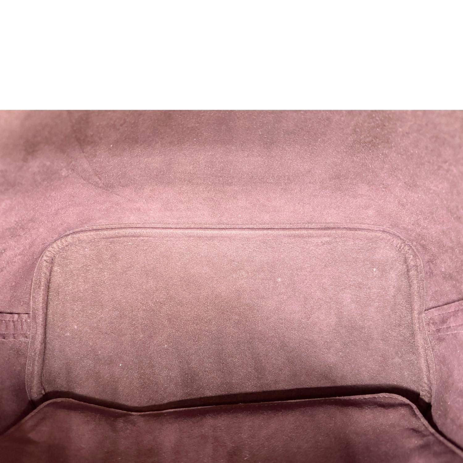 LOUIS VUITTON Neverfull MM Empreinte Leather Tote Shoulder Bag Beige - Image 14
