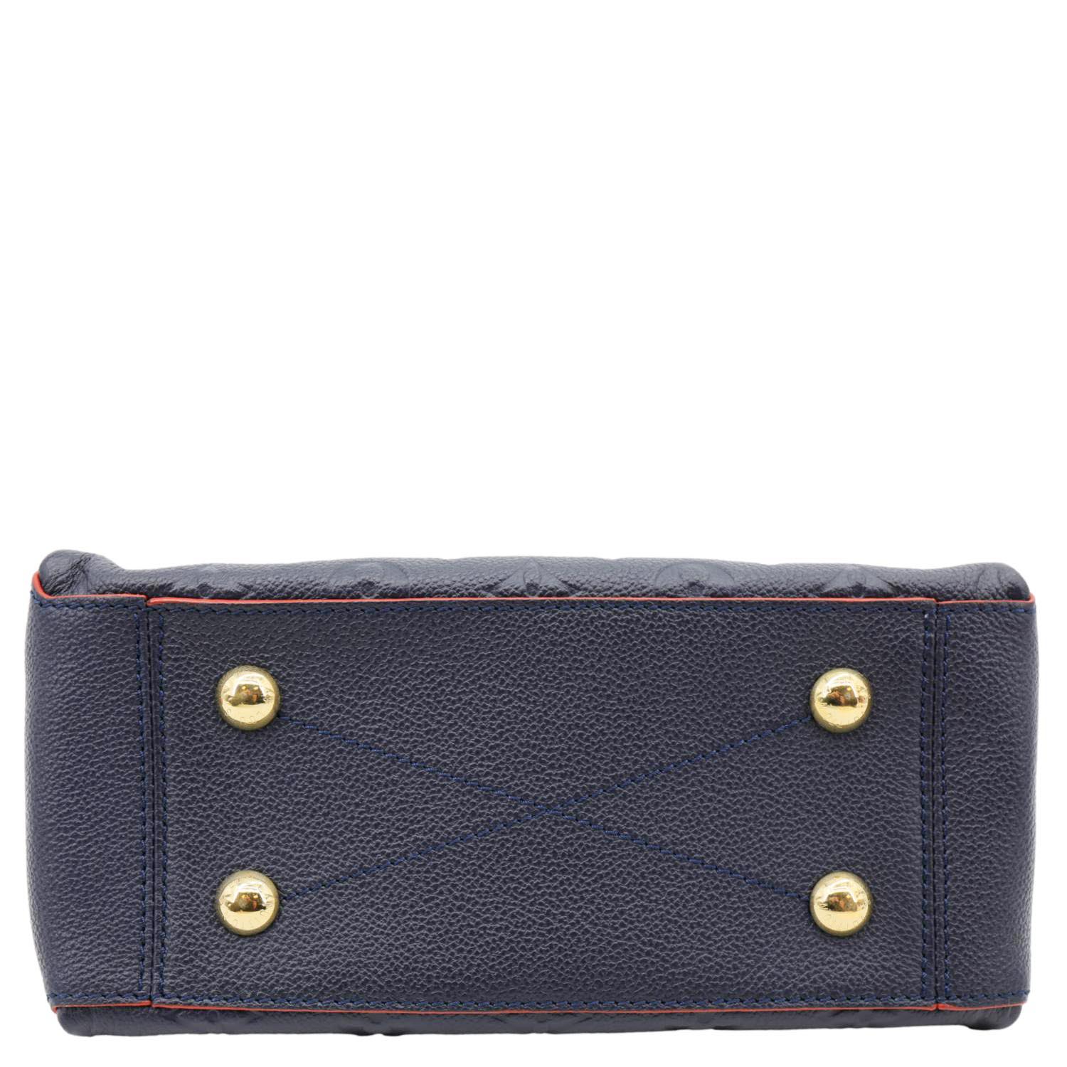 LOUIS VUITTON Surene BB Empreinte Leather Shoulder Bag Navy Blue - Image 10