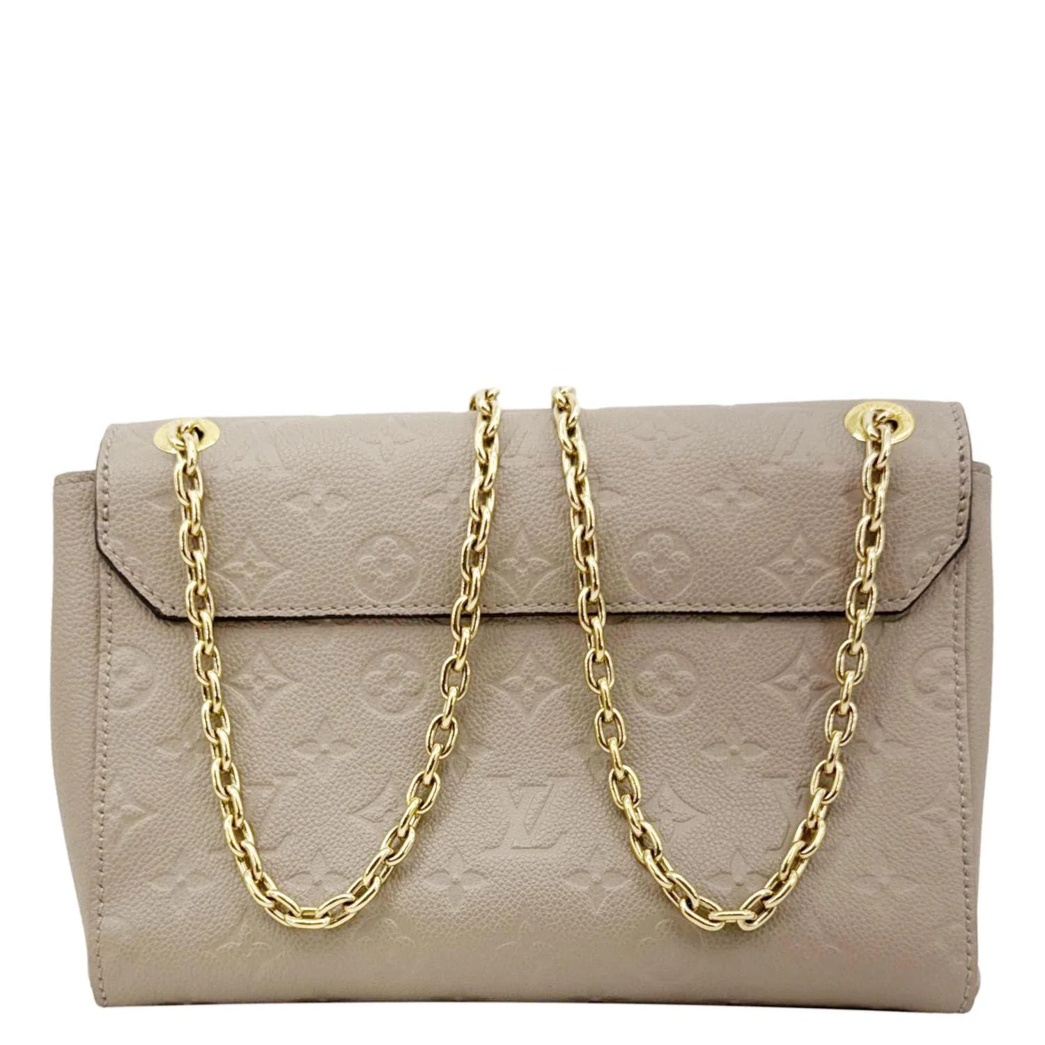 LOUIS VUITTON Vavin PM Monogram Empreinte Leather Shoulder Bag Beige - Image 4