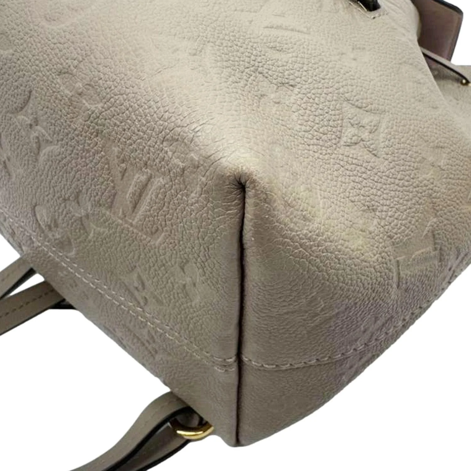 LOUIS VUITTON Montsouris PM Monogram Empreinte Backpack Tourterelle - Image 8