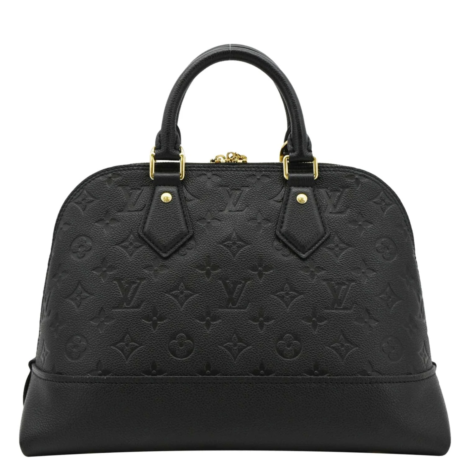 LOUIS VUITTON Neo Alma PM Monogram Empreinte Shoulder Bag Black - Image 4