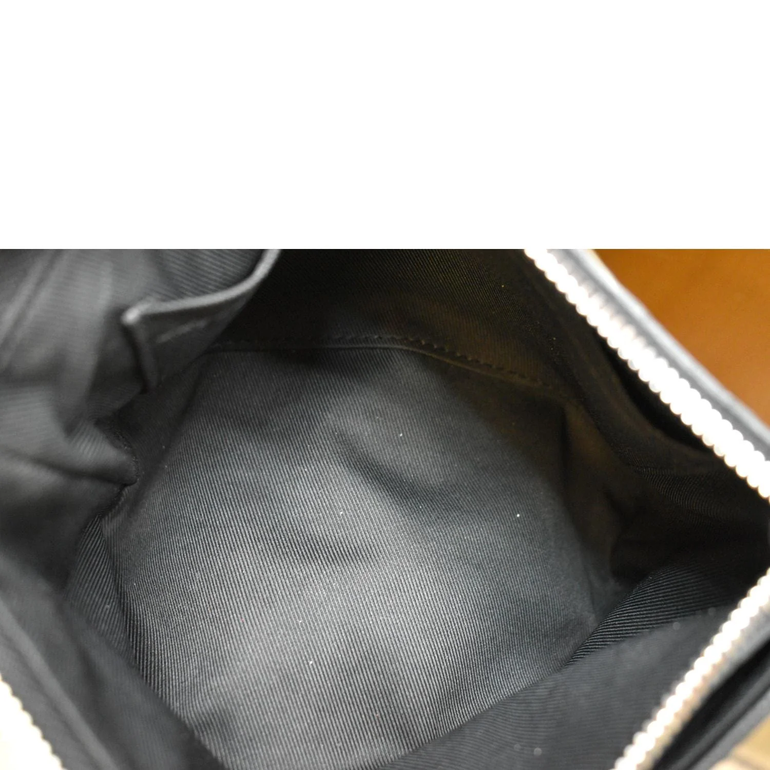 LOUIS VUITTON Pallas Monogram Empreinte Clutch Crossbody Bag Black - Image 10