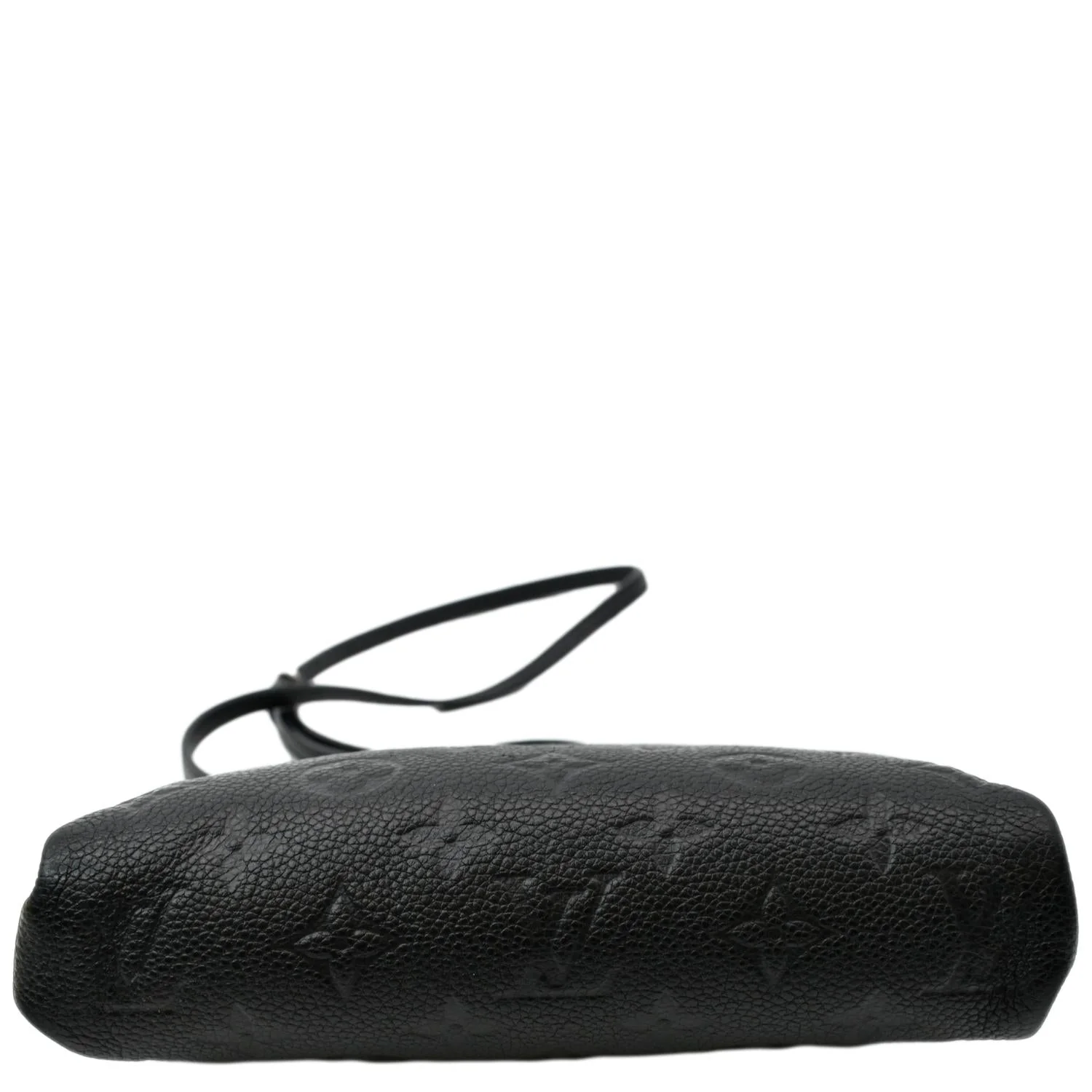 LOUIS VUITTON Pallas Monogram Empreinte Clutch Crossbody Bag Black - Image 7