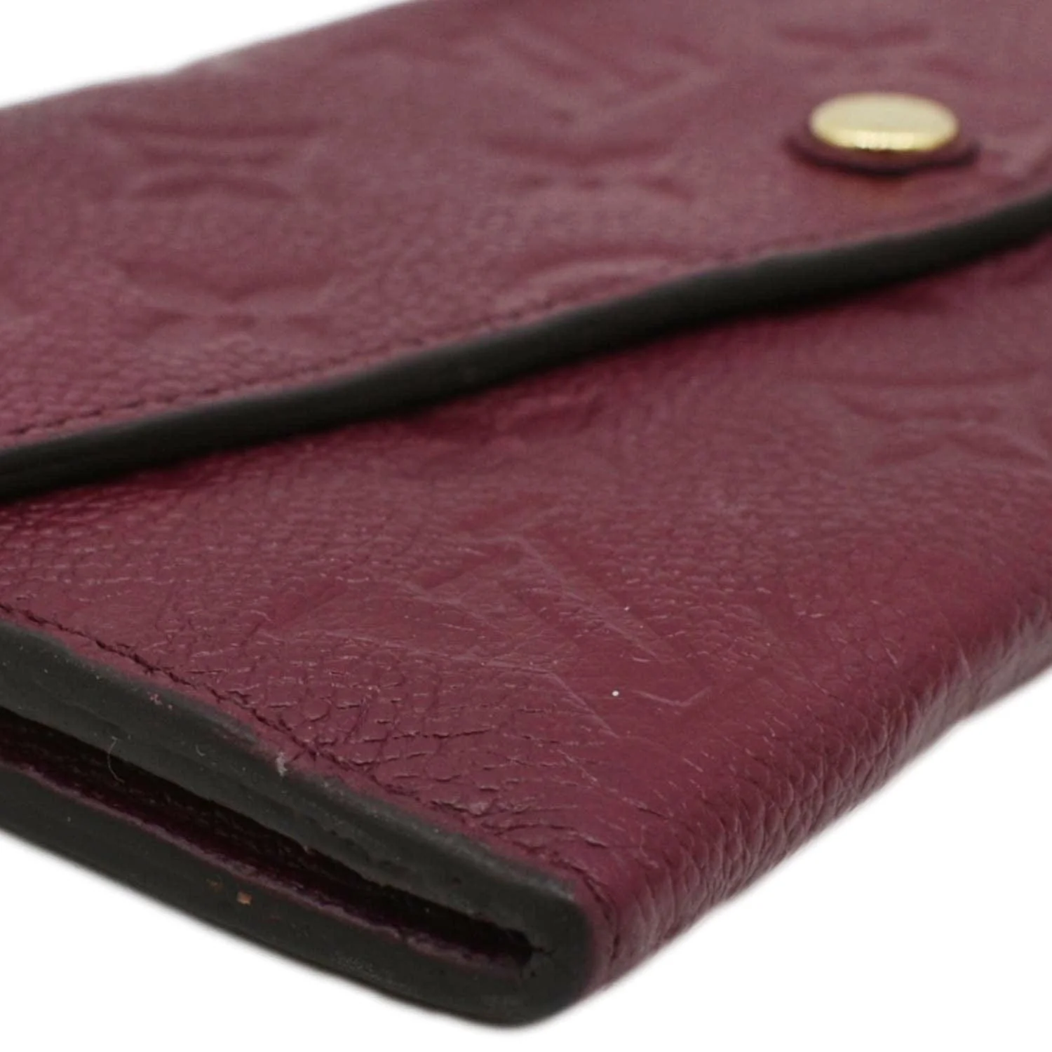 LOUIS VUITTON Sarah Monogram Empreinte Leather Wallet Aurore - Image 7