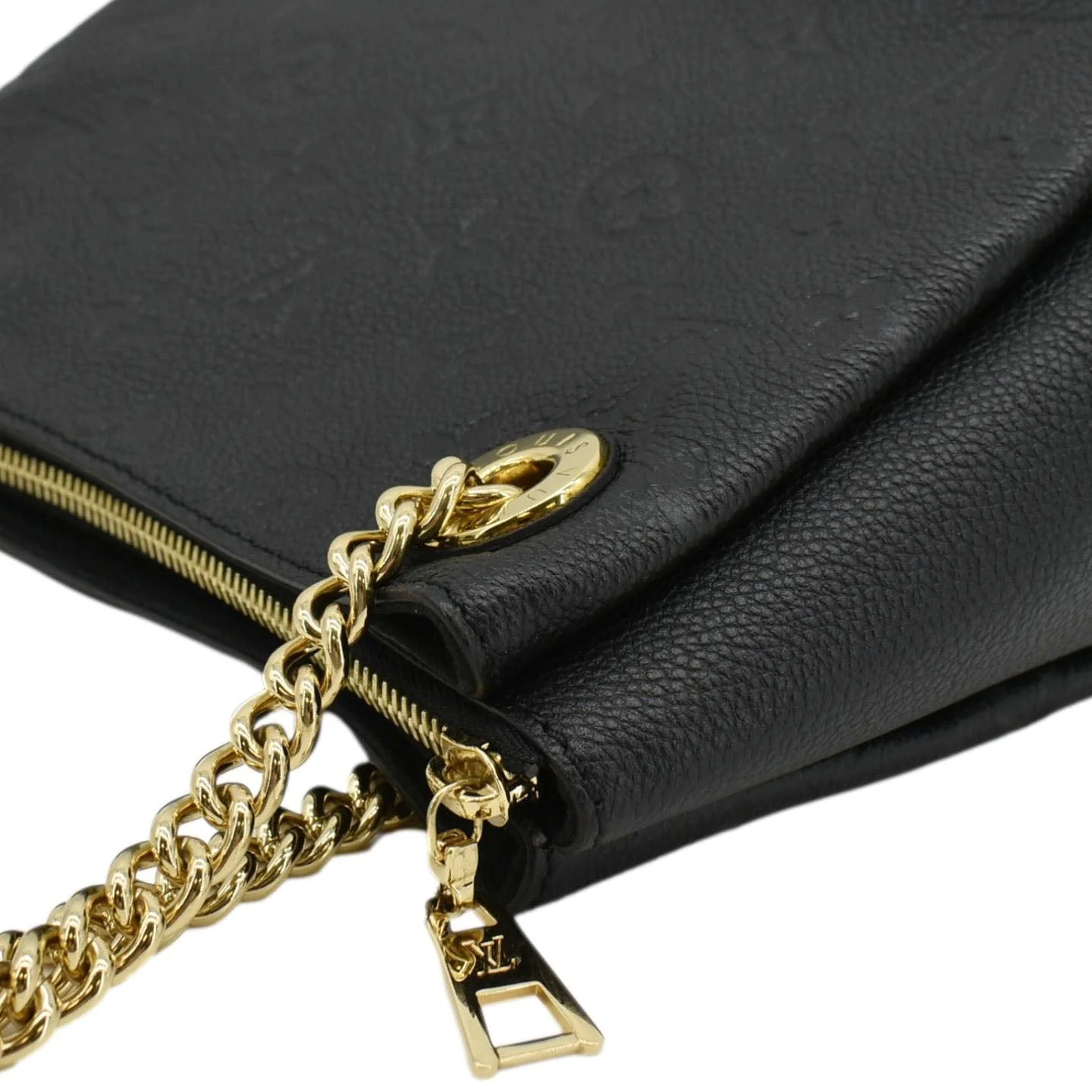 LOUIS VUITTON Surene BB Empreinte Leather Shoulder Bag Black - Image 5