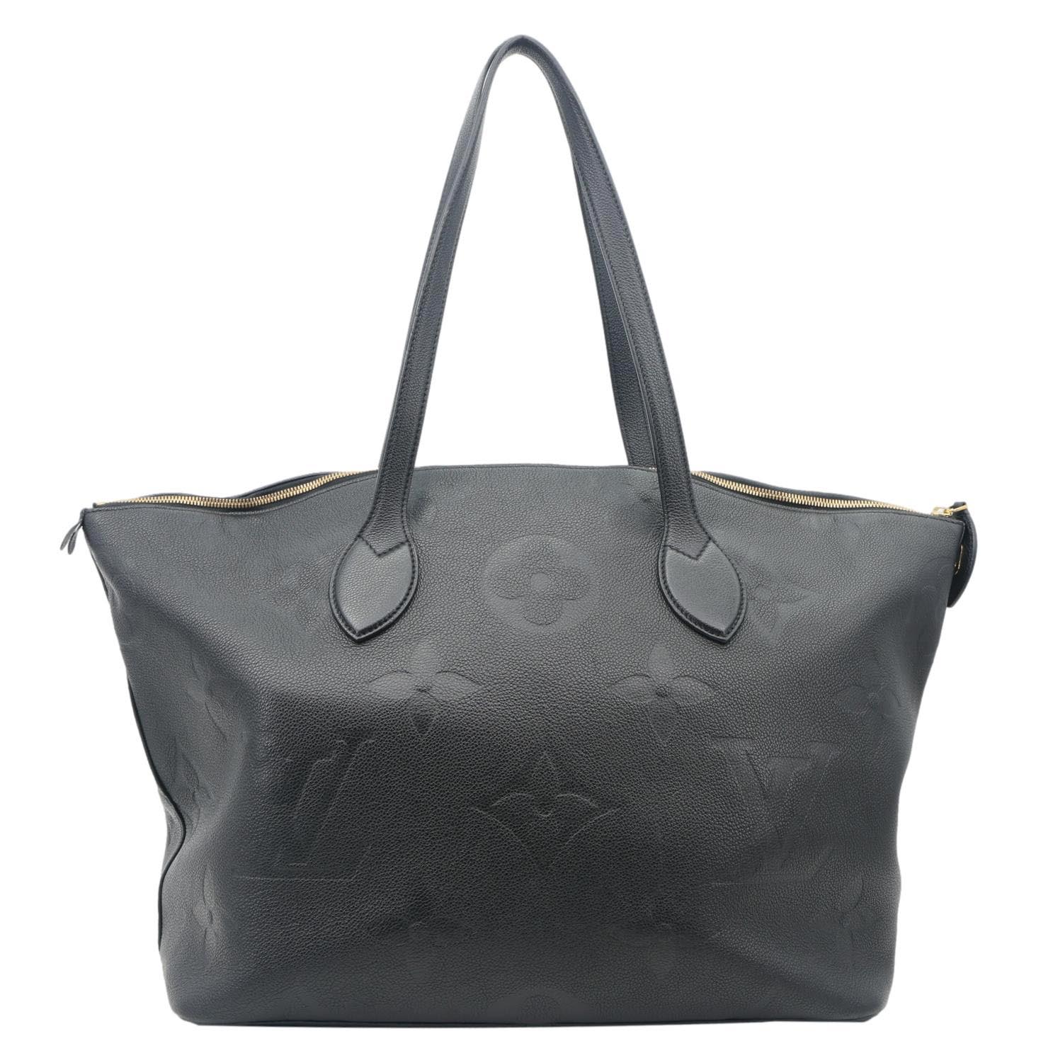 LOUIS VUITTON Monogram Empreinte Giant Leather Travel Bag Black - Image 4