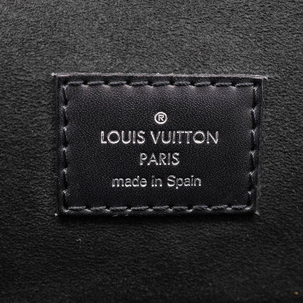 LOUIS VUITTON Cluny MM Epi Leather Top Handle Shoulder Bag Black - Image 13