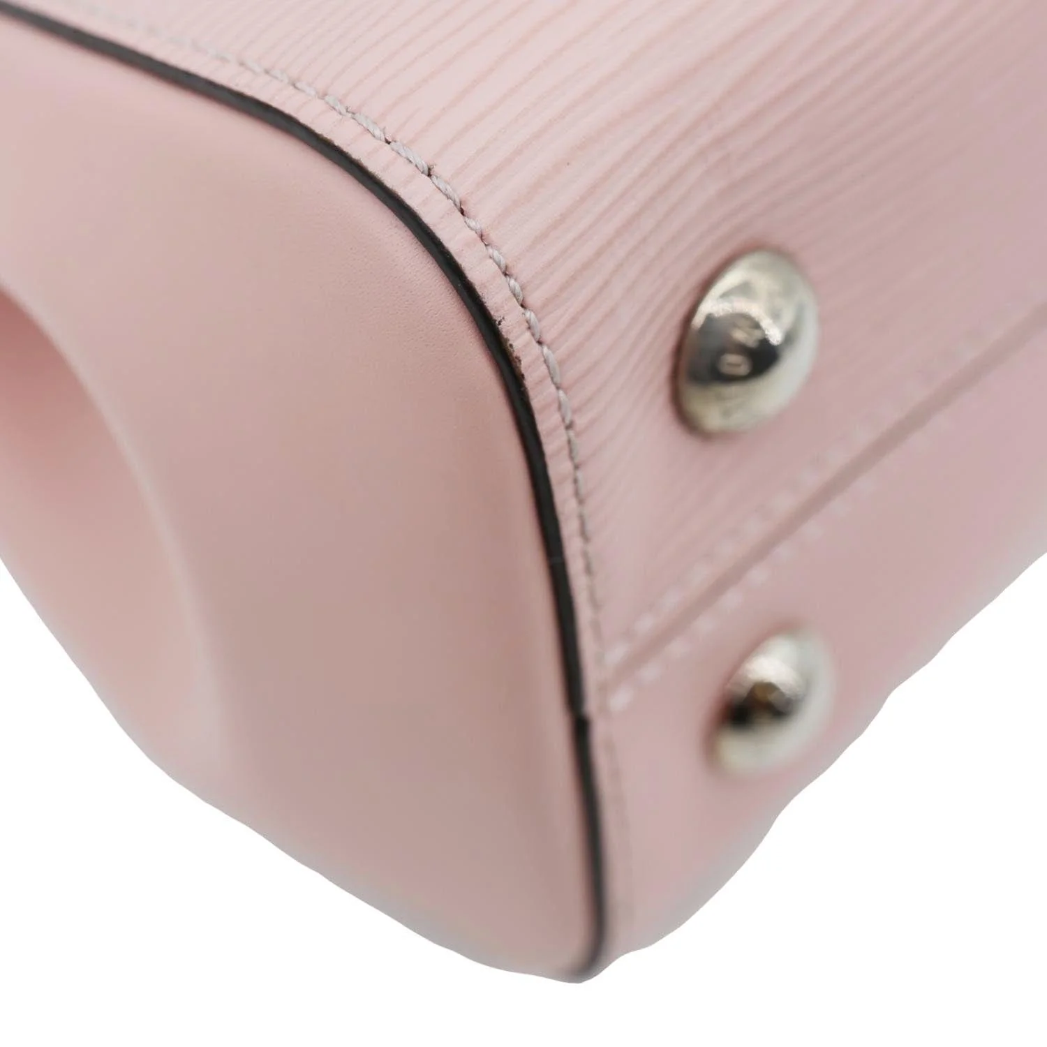 LOUIS VUITTON Cluny BB Epi Leather Top Handle Crossbody Bag Pink - Image 9