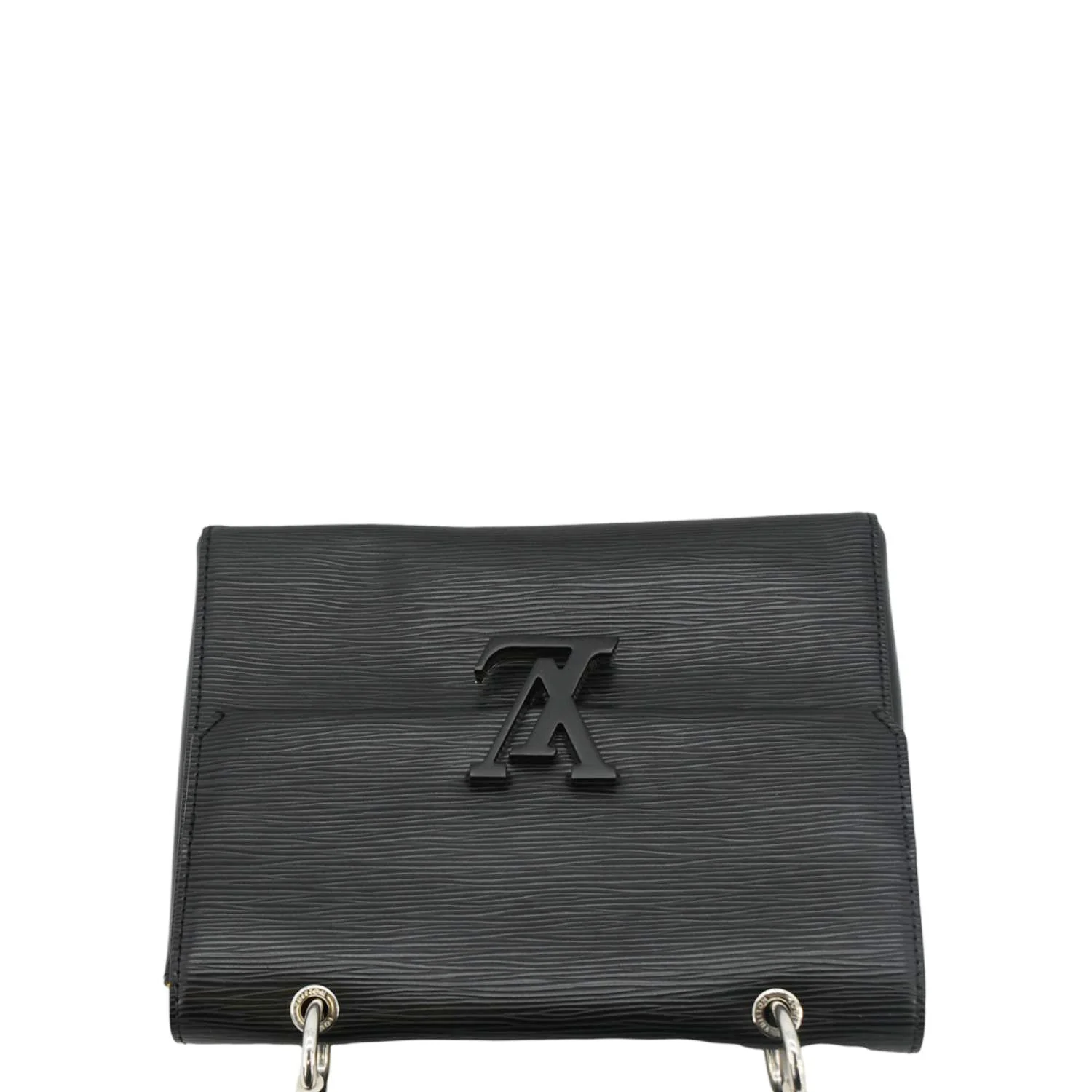 LOUIS VUITTON Grenelle PM Epi Leather Shoulder Bag Black - Image 4