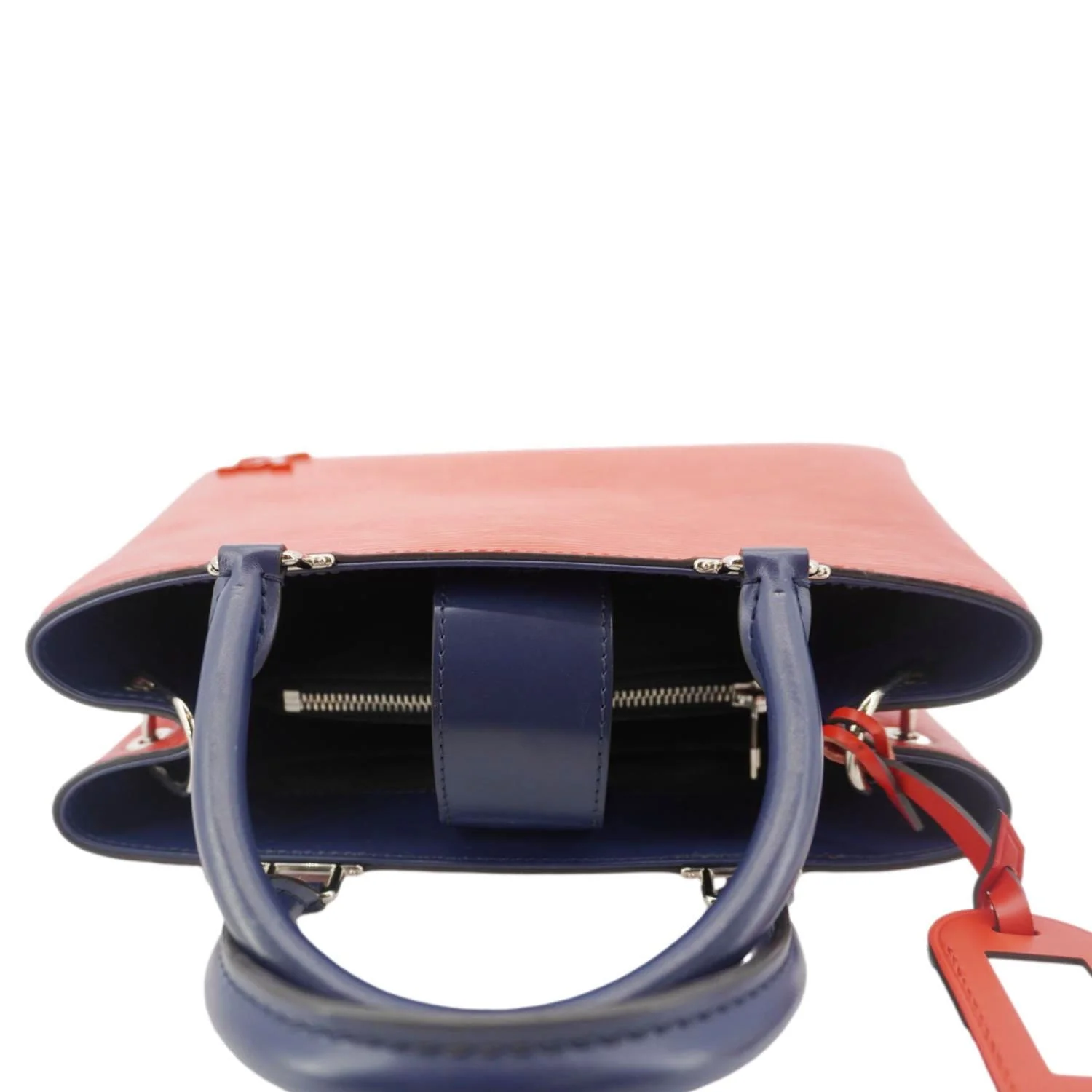 LOUIS VUITTON Kleber PM Epi Leather Shoulder Bag Red - Image 10