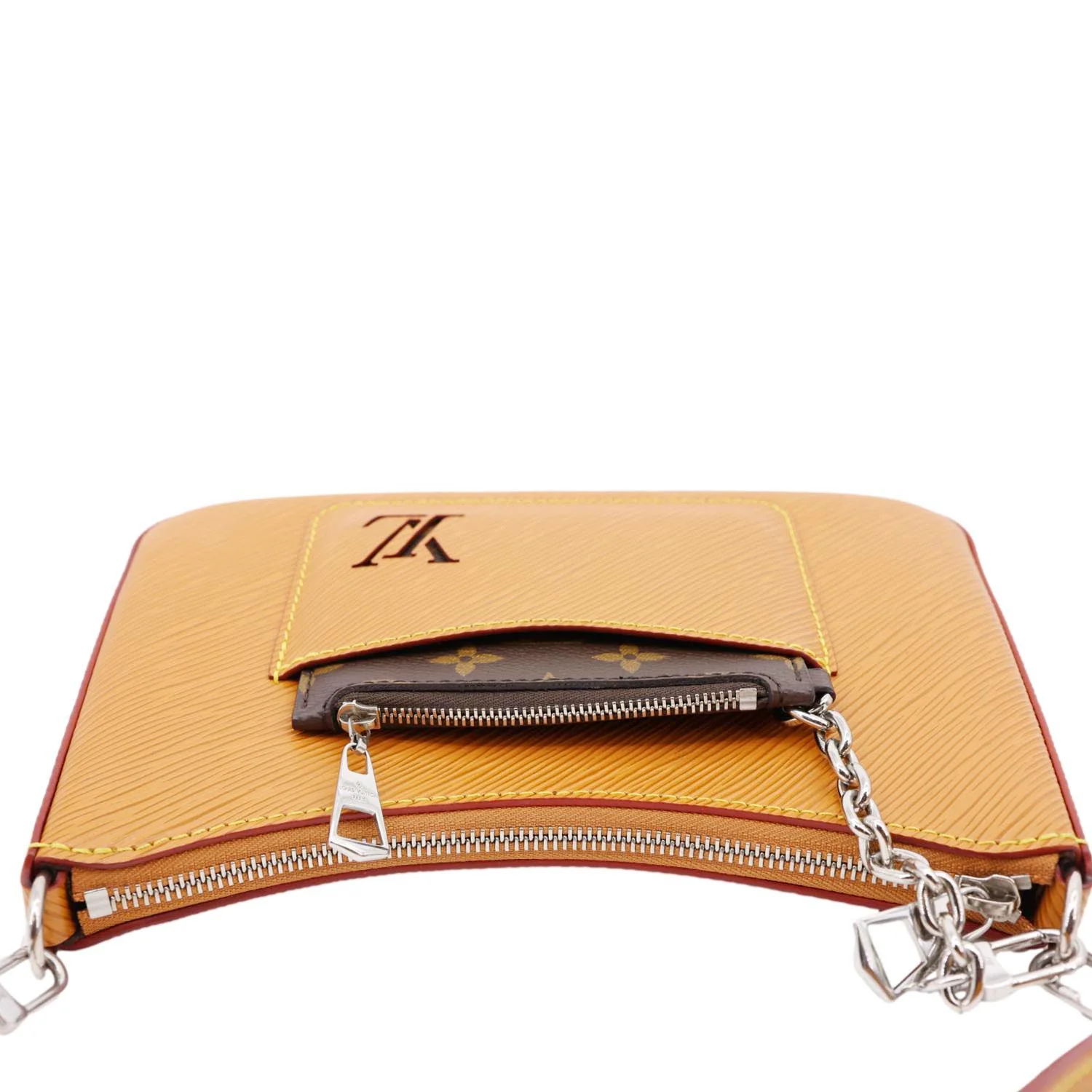 LOUIS VUITTON Marelle Epi Leather Shoulder Bag Gold - Image 5