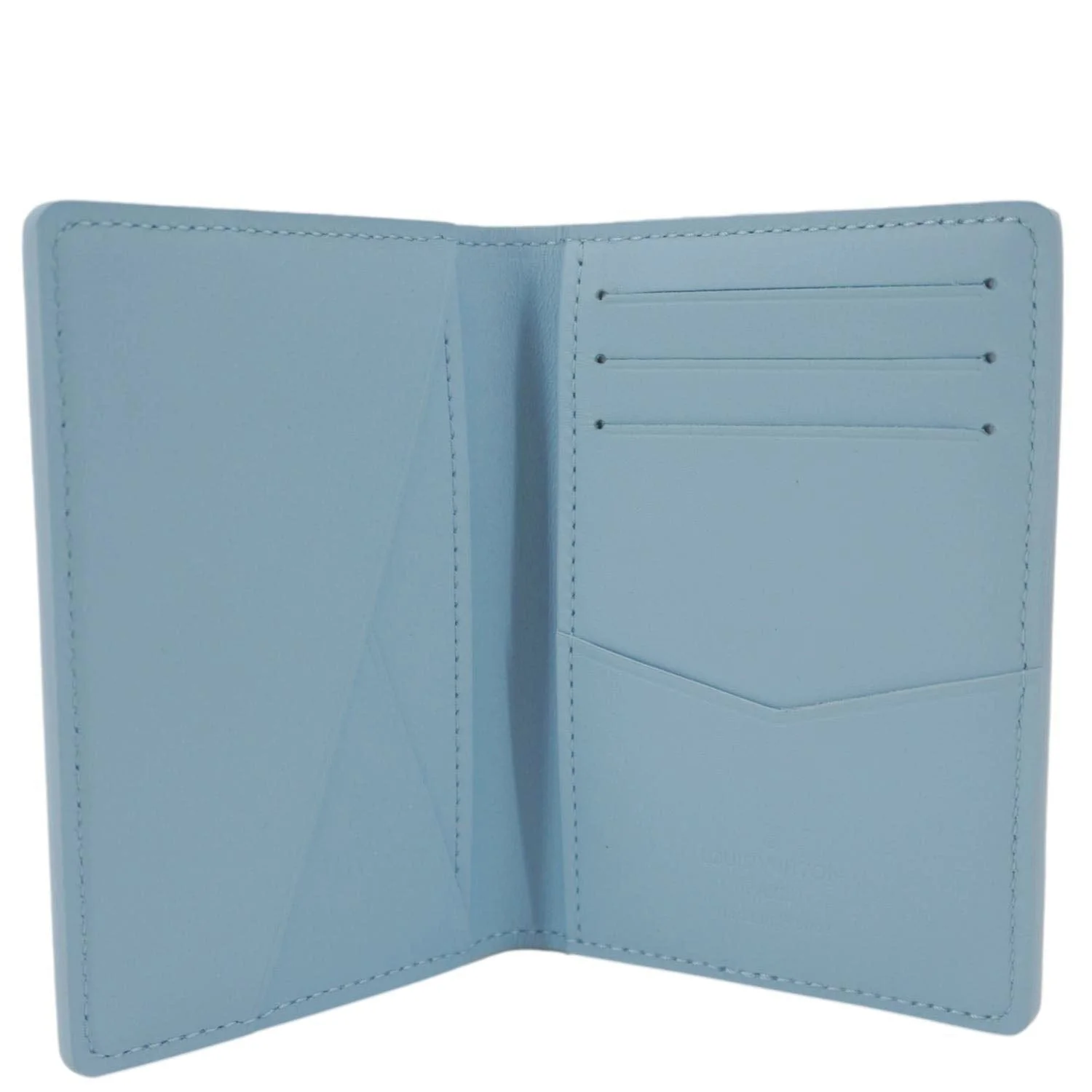 LOUIS VUITTON Epi Leather Pocket Organizer Sky Blue - Image 12