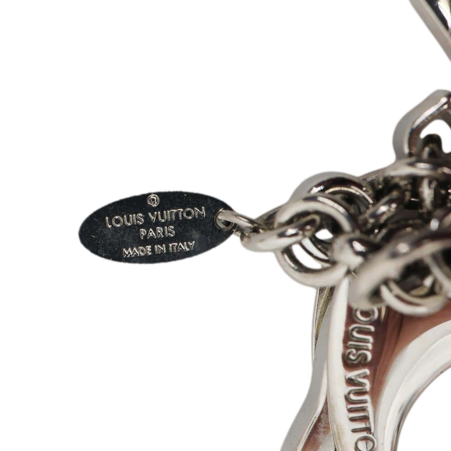 LOUIS VUITTON Rimi Metal Epi Leather Key Holder Bag Charm Red - Image 5