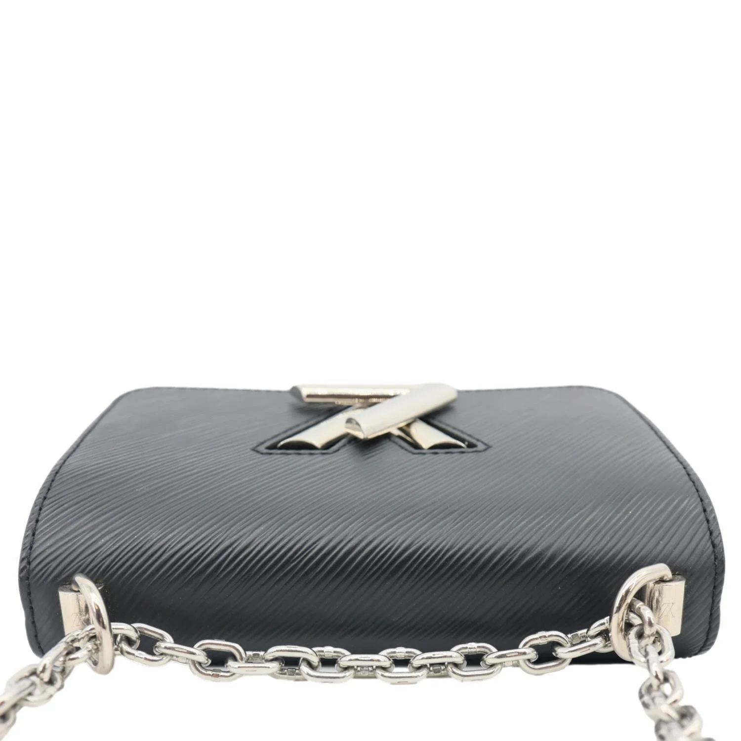 LOUIS VUITTON Twist PM Epi Leather Chain Shoulder Bag Black - Image 4