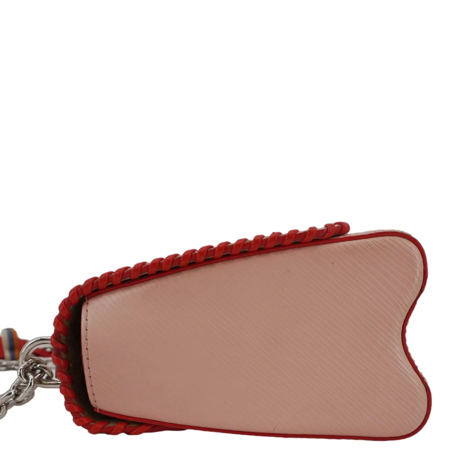 LOUIS VUITTON Twist MM Epi Flower Leather Crossbody Bag Rose Ballerine - Image 10