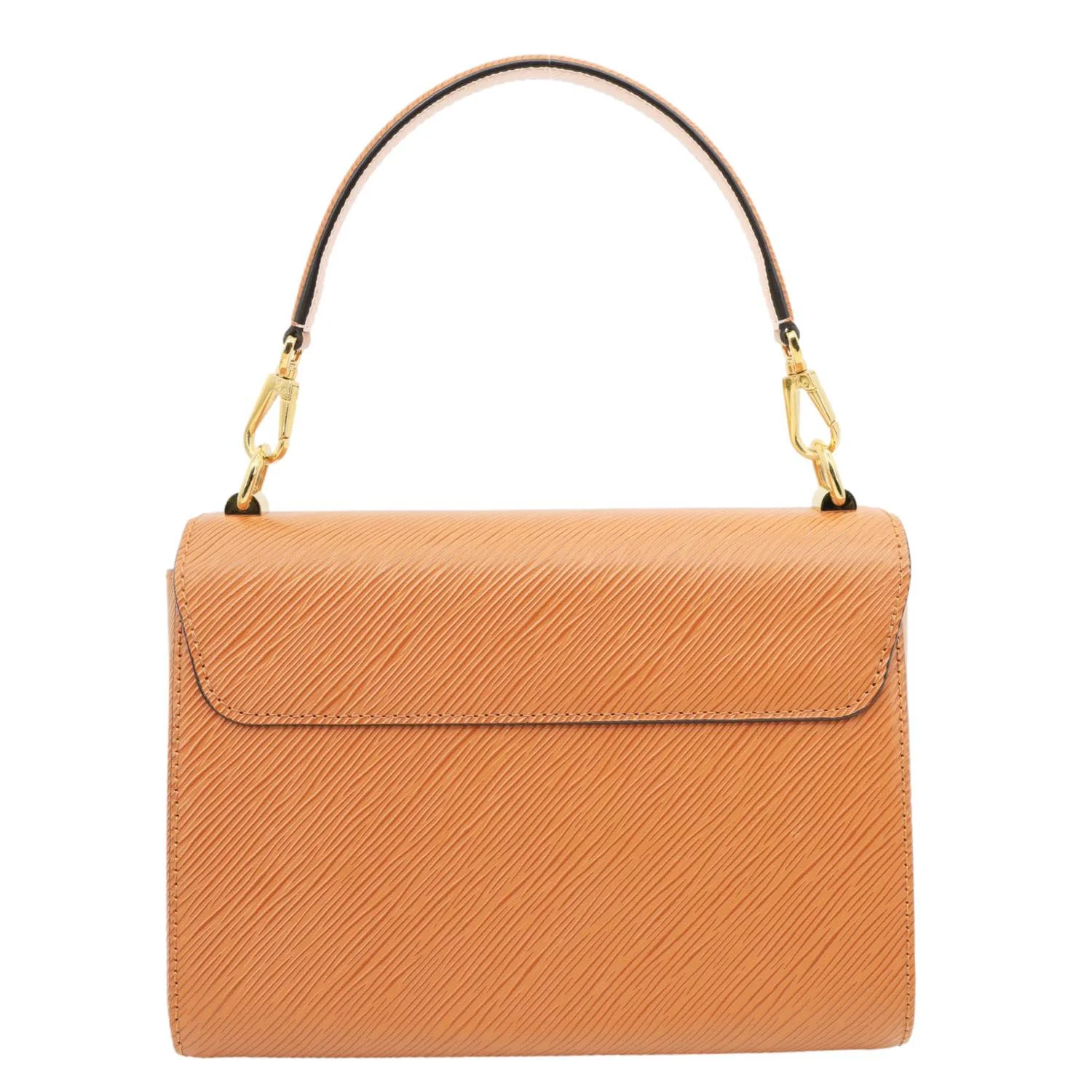 LOUIS VUITTON Twist MM Epi Shoulder Bag Orange - Image 4