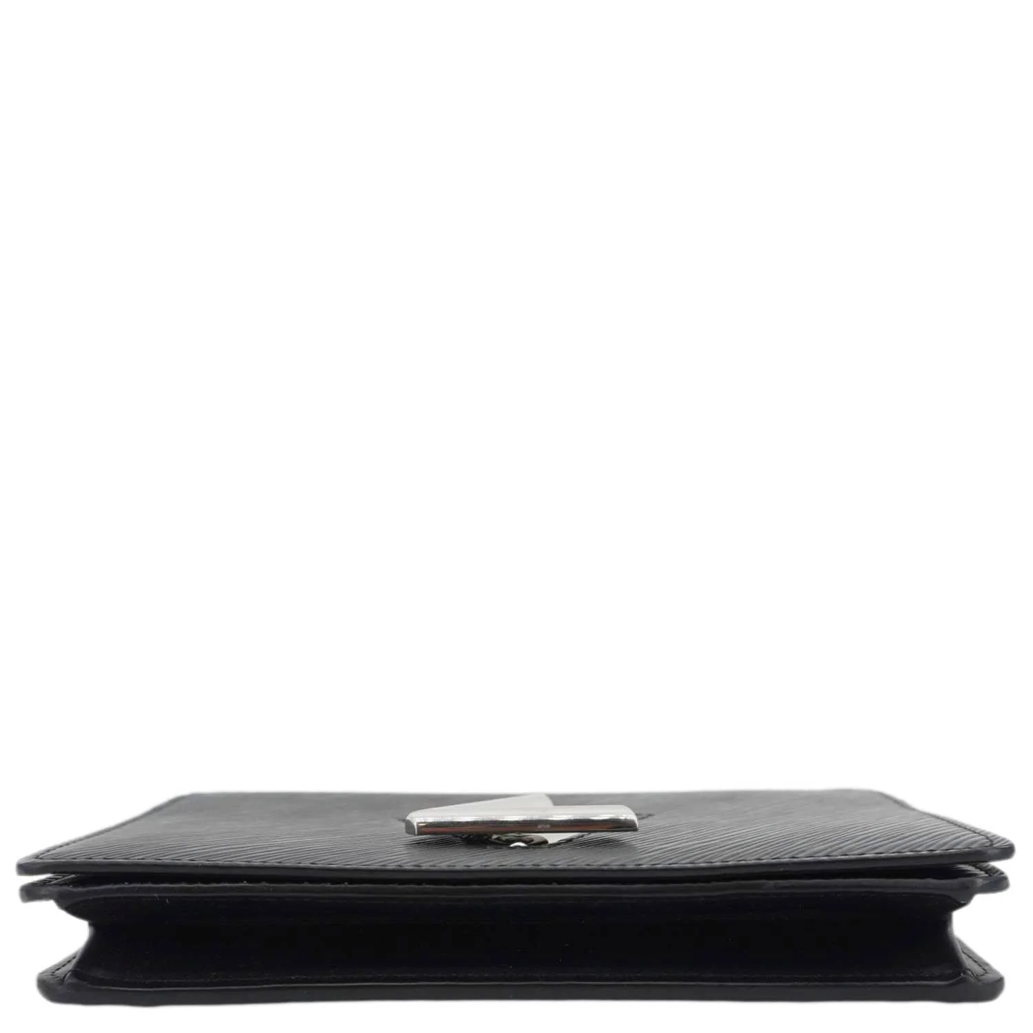 LOUIS VUITTON Twist Epi Leather Chain Wallet Shoulder Bag Black - Image 10
