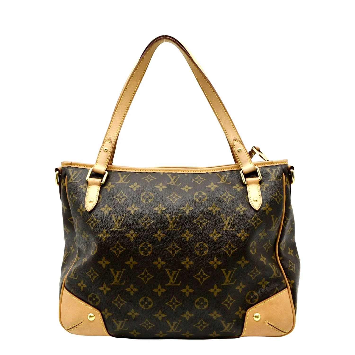 LOUIS VUITTON Estrela MM Monogram Canvas Shoulder Bag Brown - Image 4
