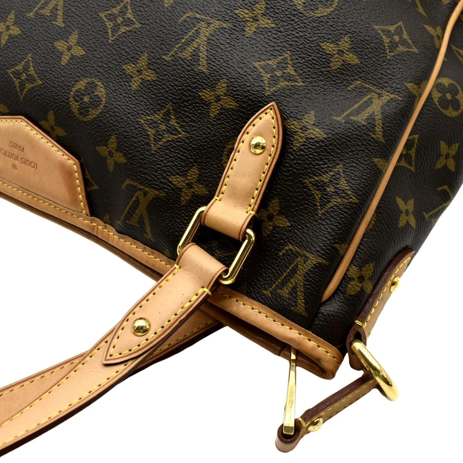 LOUIS VUITTON Estrela MM Monogram Canvas Shoulder Bag Brown - Image 8