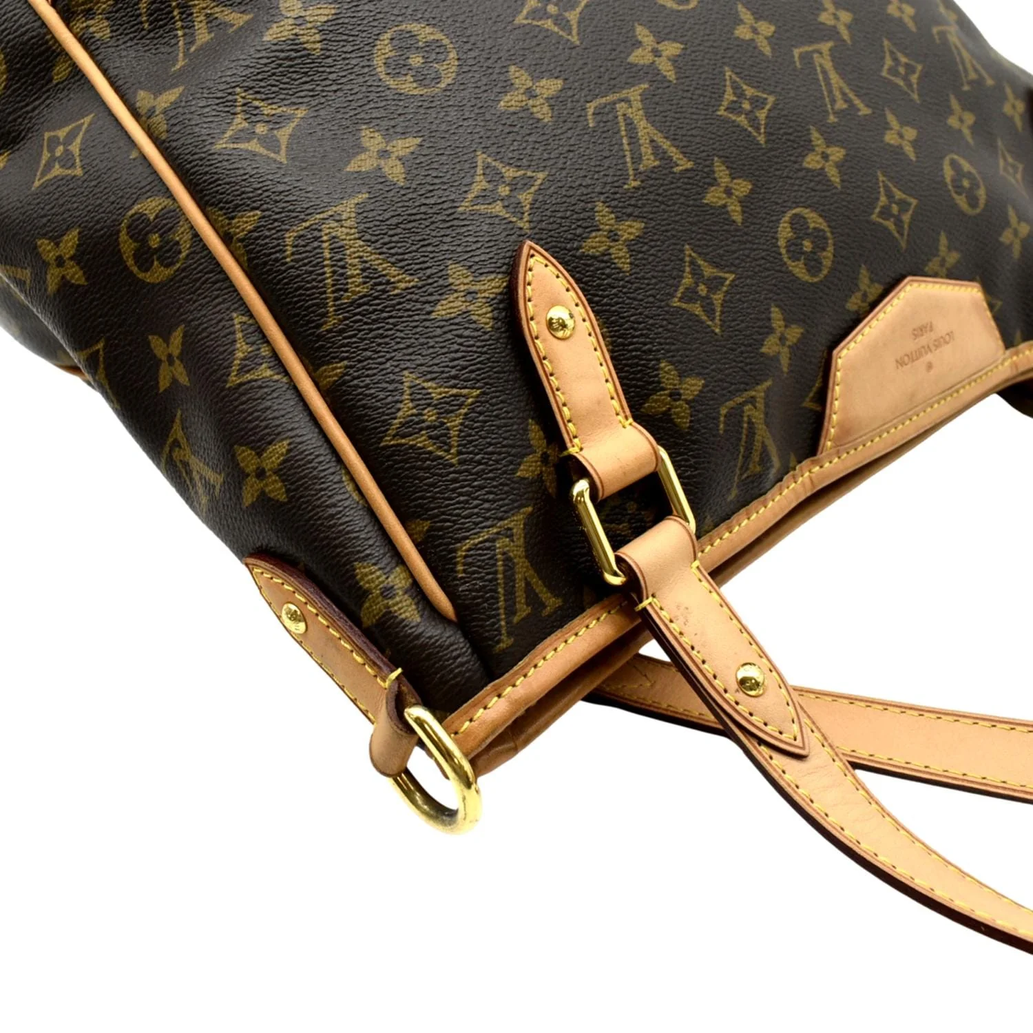 LOUIS VUITTON Estrela MM Monogram Canvas Shoulder Bag Brown - Image 9