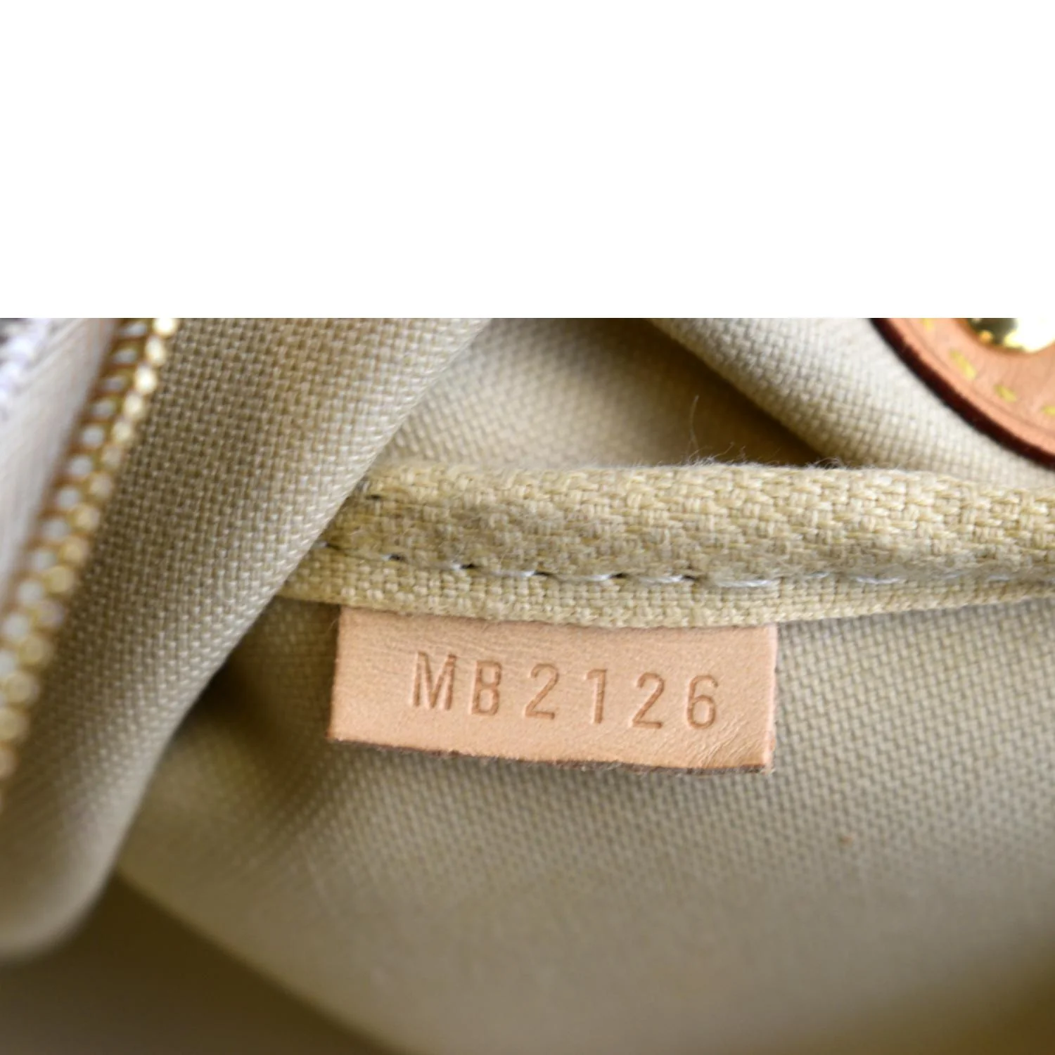 LOUIS VUITTON Women Pochette Eva Damier Azur Clutch Bag White - Image 12