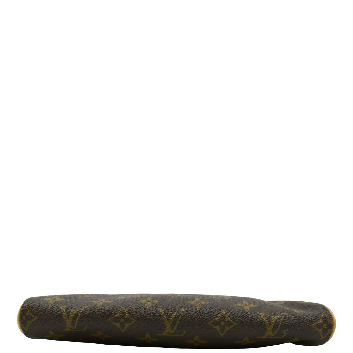 LOUIS VUITTON Eva Pochette Monogram canvas Clutch Crossbody Bag Brown - Image 10