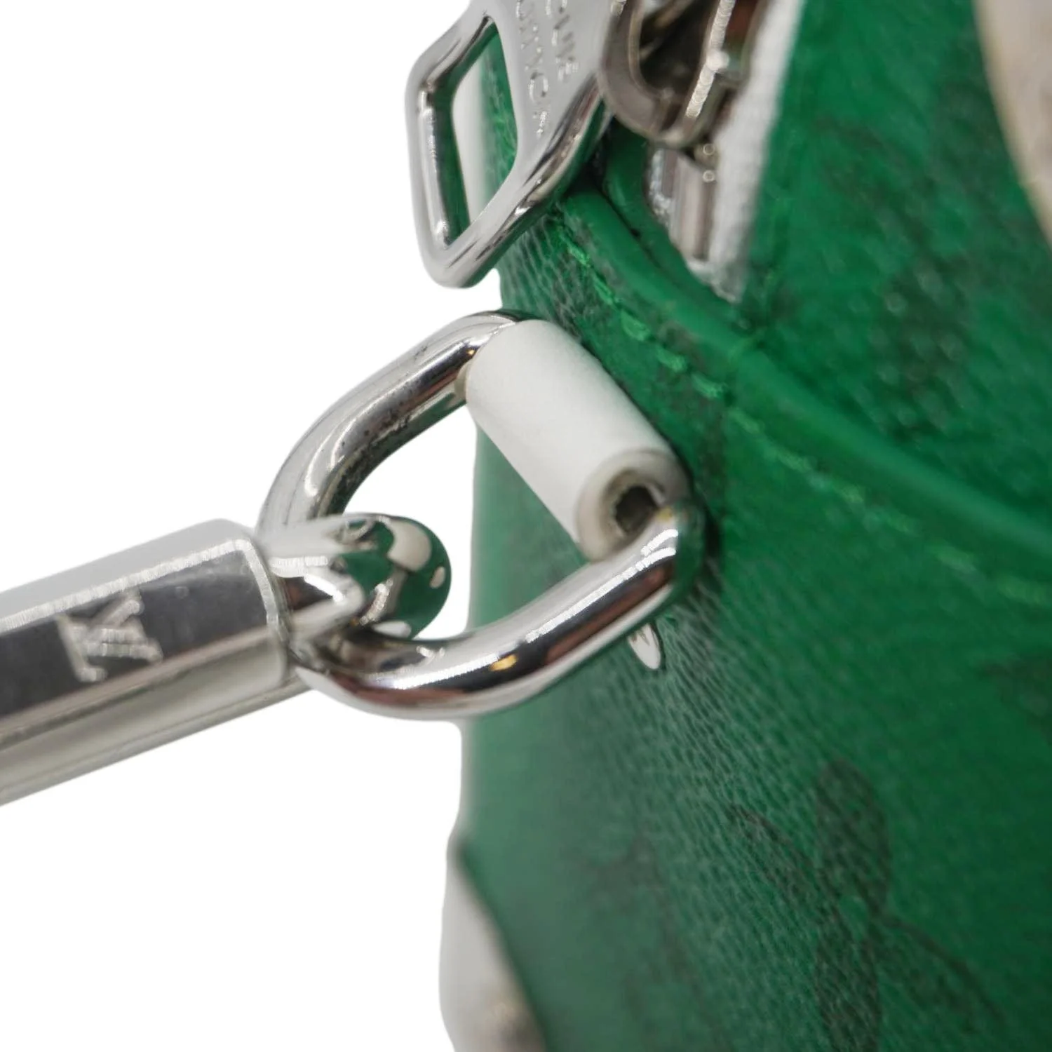 LOUIS VUITTON Soft Trunk Mini Monogram Everyday Crossbody Bag Green - Image 11