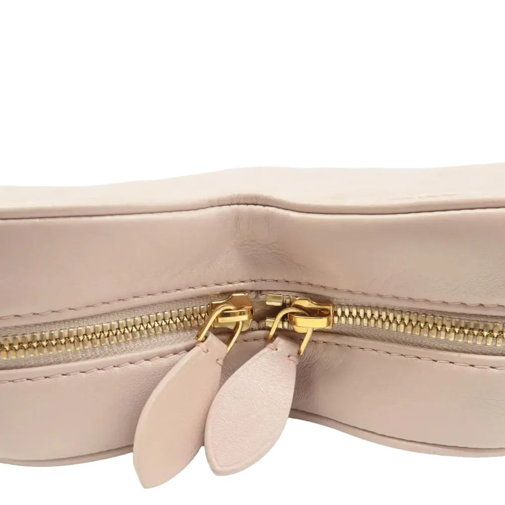 LOUIS VUITTON Fall In Love Sac Coeur Monogram Embossed Crossbody Bag Light Pink - Image 8