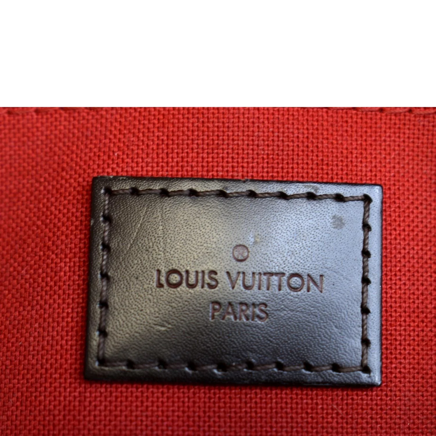 LOUIS VUITTON Favorite MM Damier Ebene Crossbody Bag Brown - Image 14