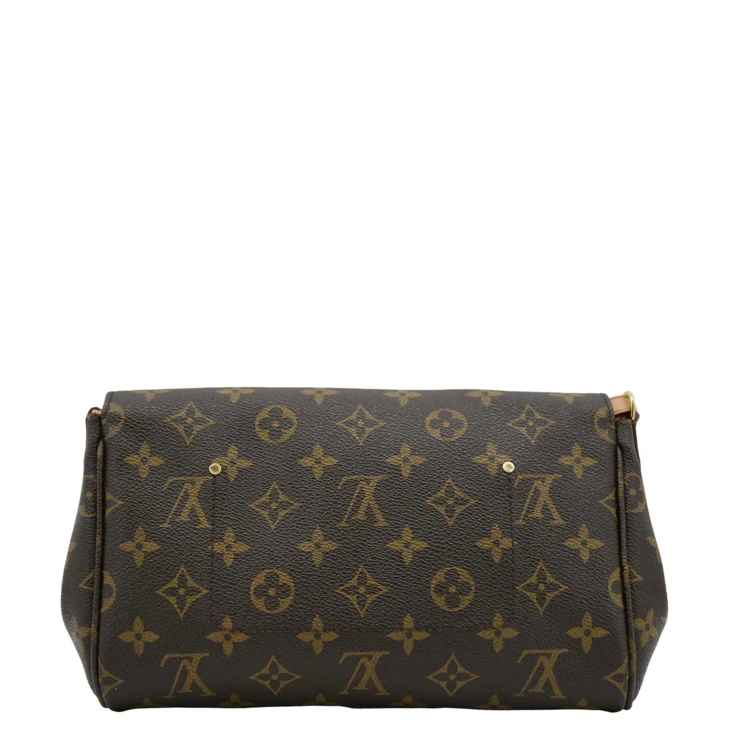 LOUIS VUITTON Favorite MM Monogram Canvas Crossbody Bag Brown - Image 5