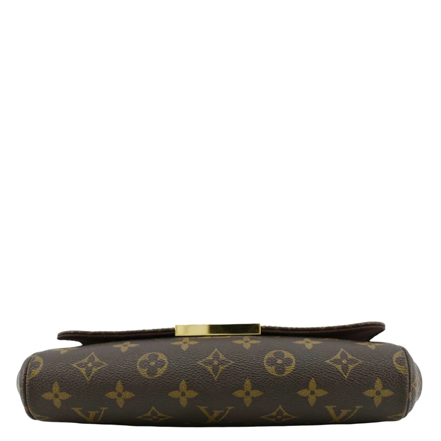 LOUIS VUITTON Favorite MM Monogram Canvas Shoulder Bag Brown - Image 9