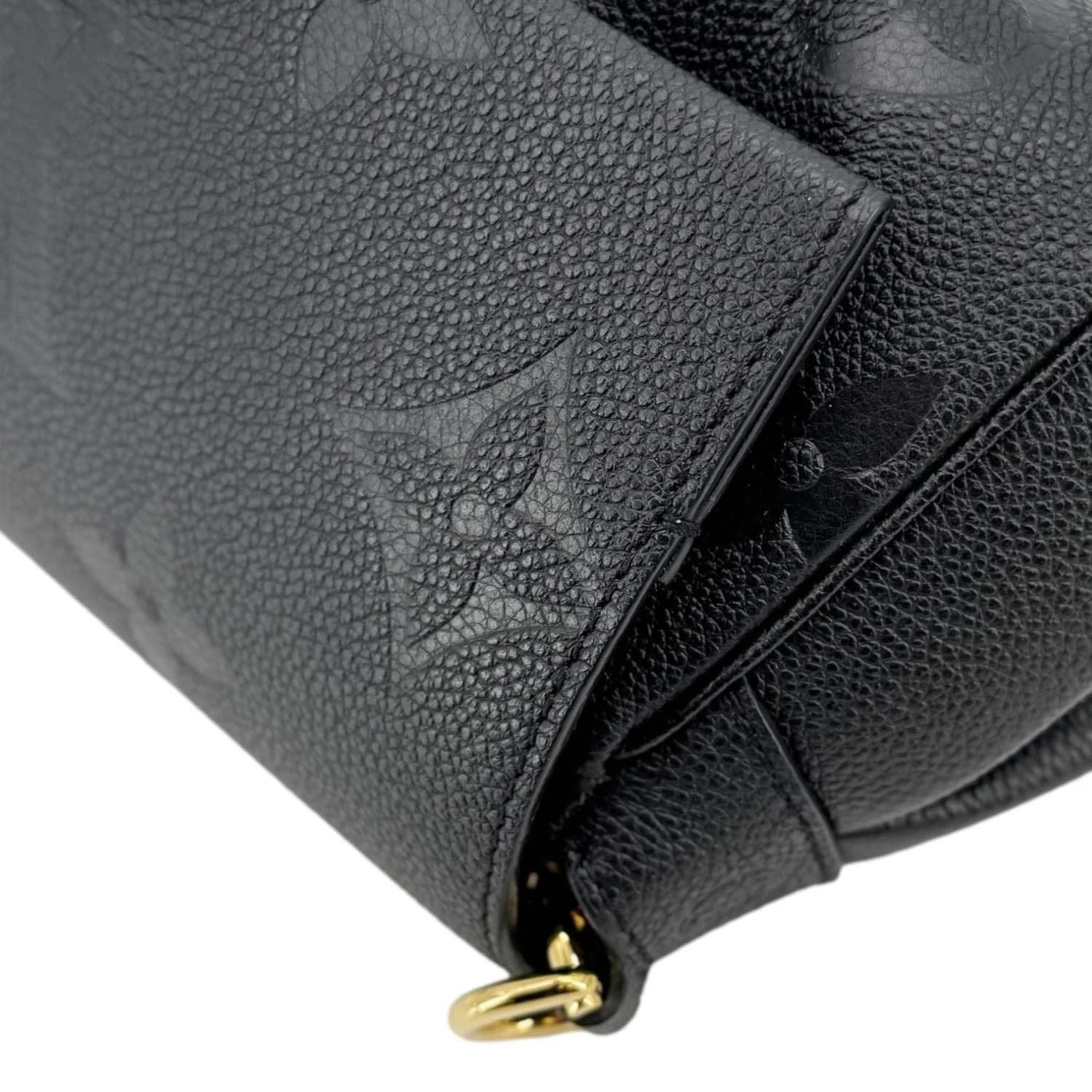 LOUIS VUITTON Favorite Monogram Empreinte Leather Shoulder Bag Black - Image 7