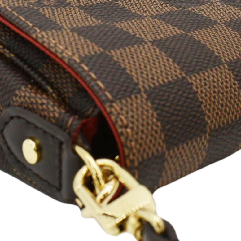 LOUIS VUITTON Favorite PM Damier Ebene Crossbody Bag Brown - Image 6