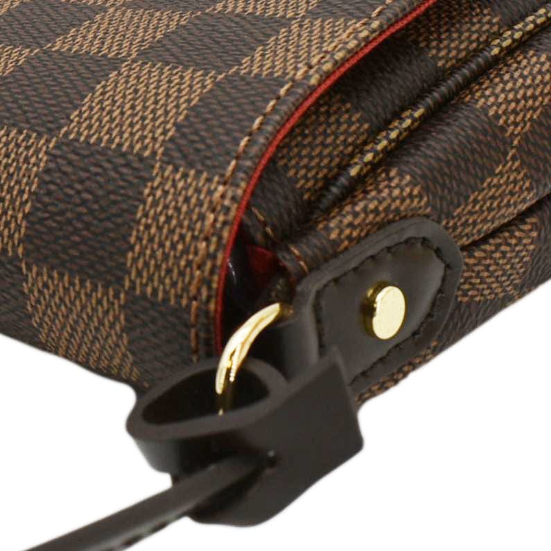 LOUIS VUITTON Favorite PM Damier Ebene Crossbody Bag Brown - Image 7