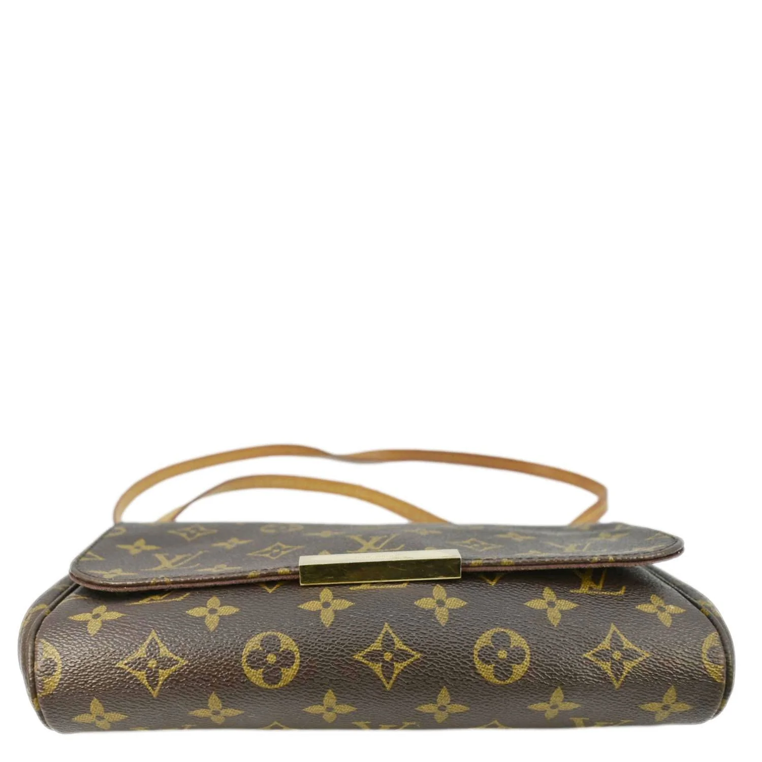 LOUIS VUITTON Favorite PM Monogram Canvas Shoulder Bag Brown - Image 9