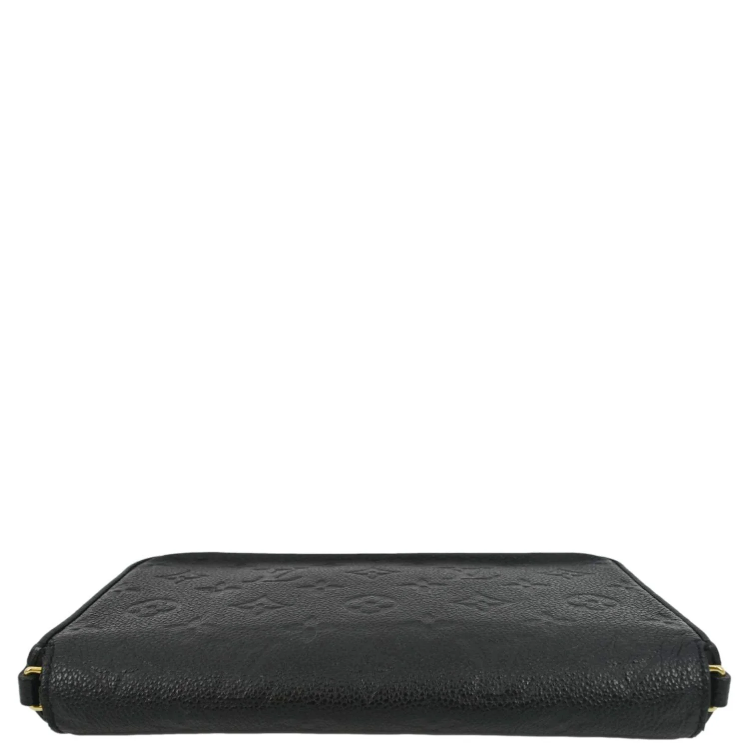LOUIS VUITTON Felicie Monogram Empreinte Pochette Crossbody Bag Black - Image 10