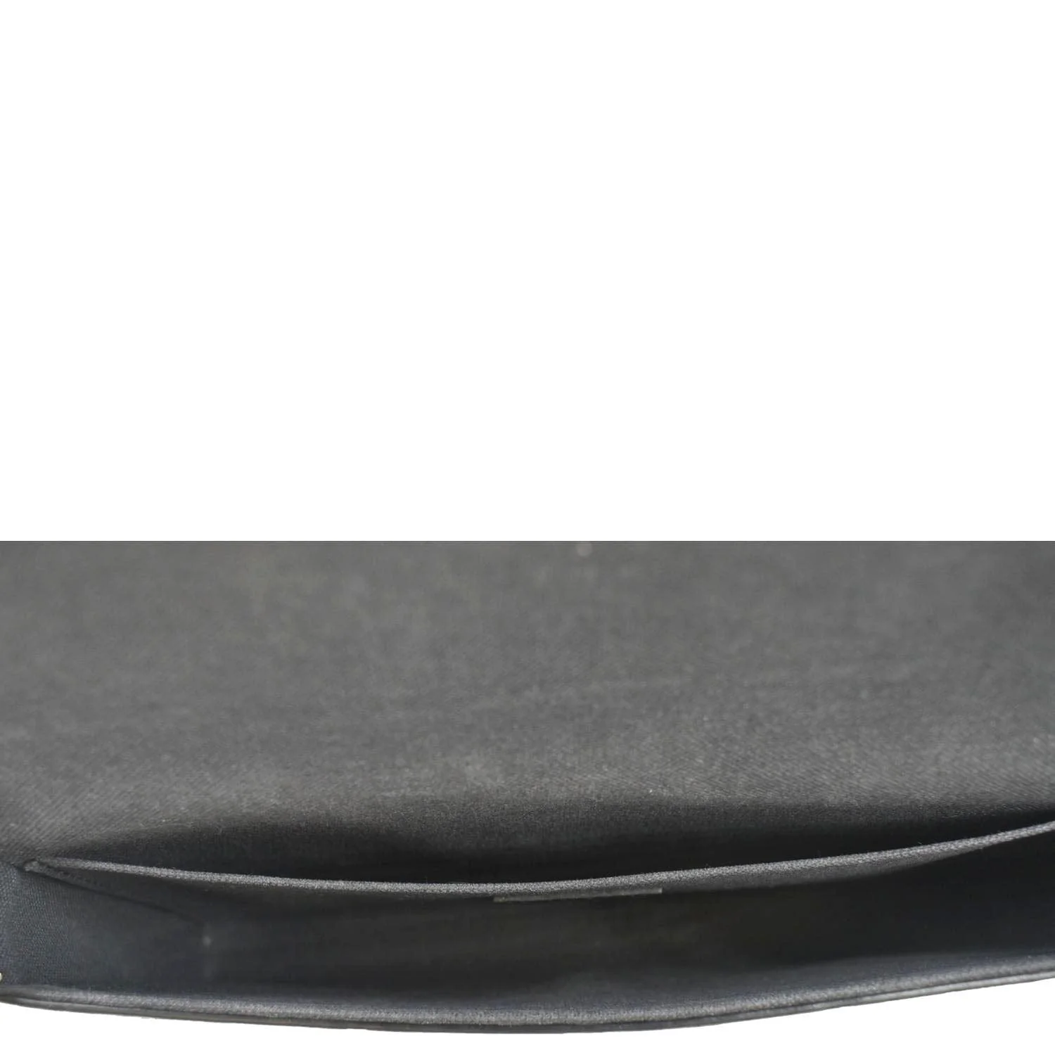 LOUIS VUITTON Felicie Monogram Empreinte Pochette Crossbody Bag Black - Image 11