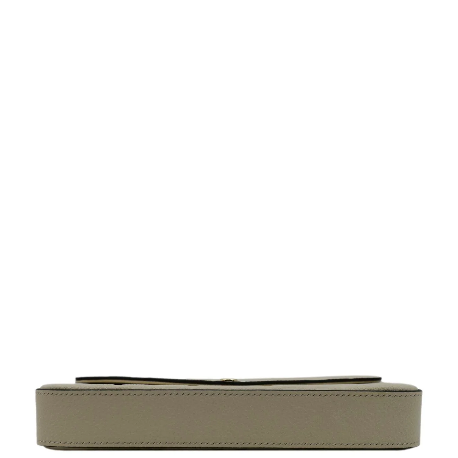 LOUIS VUITTON Felicie Monogram Empreinte Leather Pochette Crossbody Bag Cream - Image 10