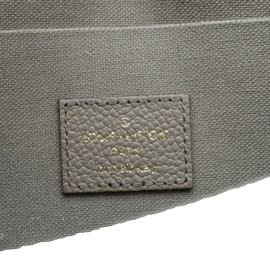 LOUIS VUITTON Felicie Pochette Giant Monogram Empreinte Crossbody Bag Bicolor - Image 12
