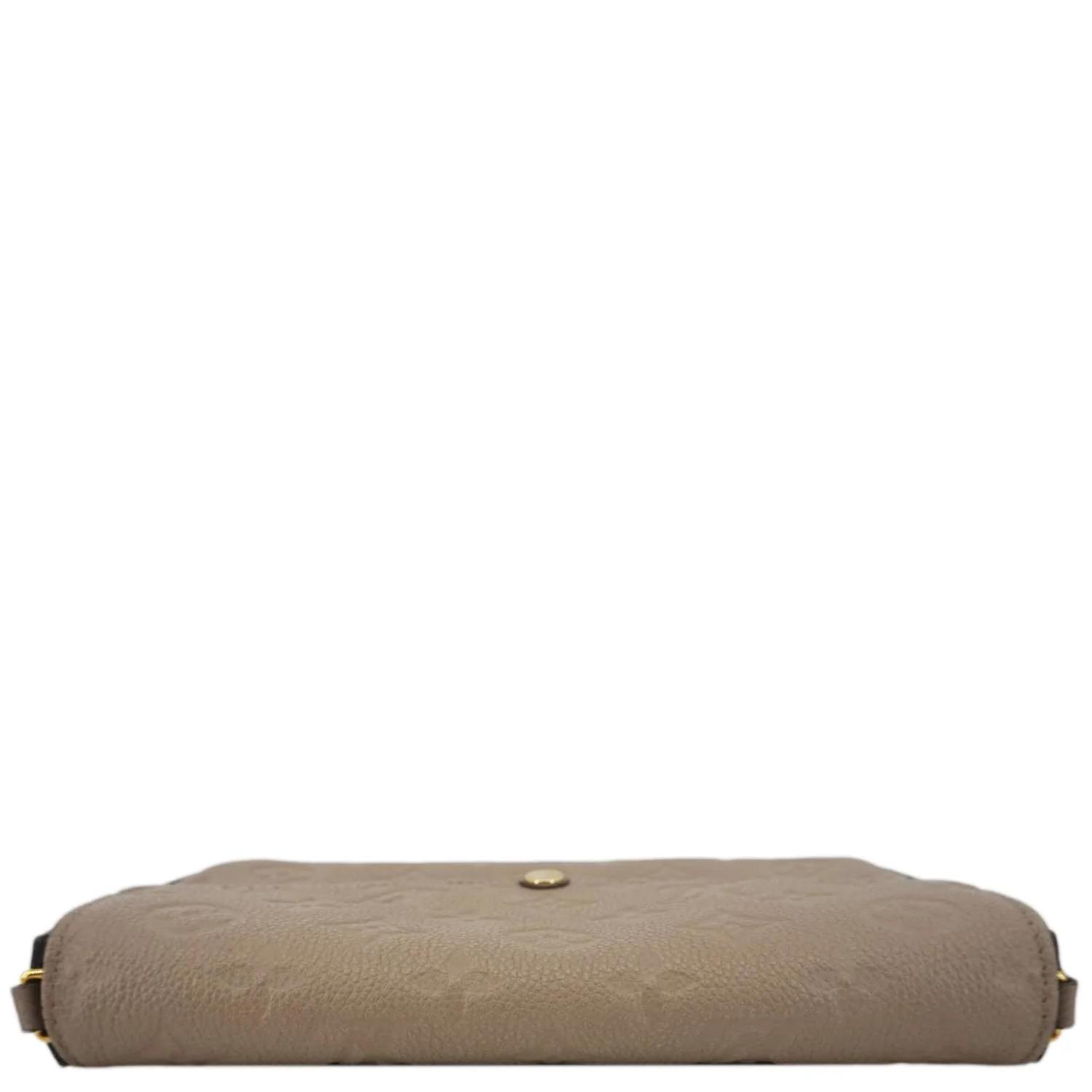 LOUIS VUITTON Felicie Pochette Monogram Empreinte Crossbody Bag Tourterelle Beige - Image 11