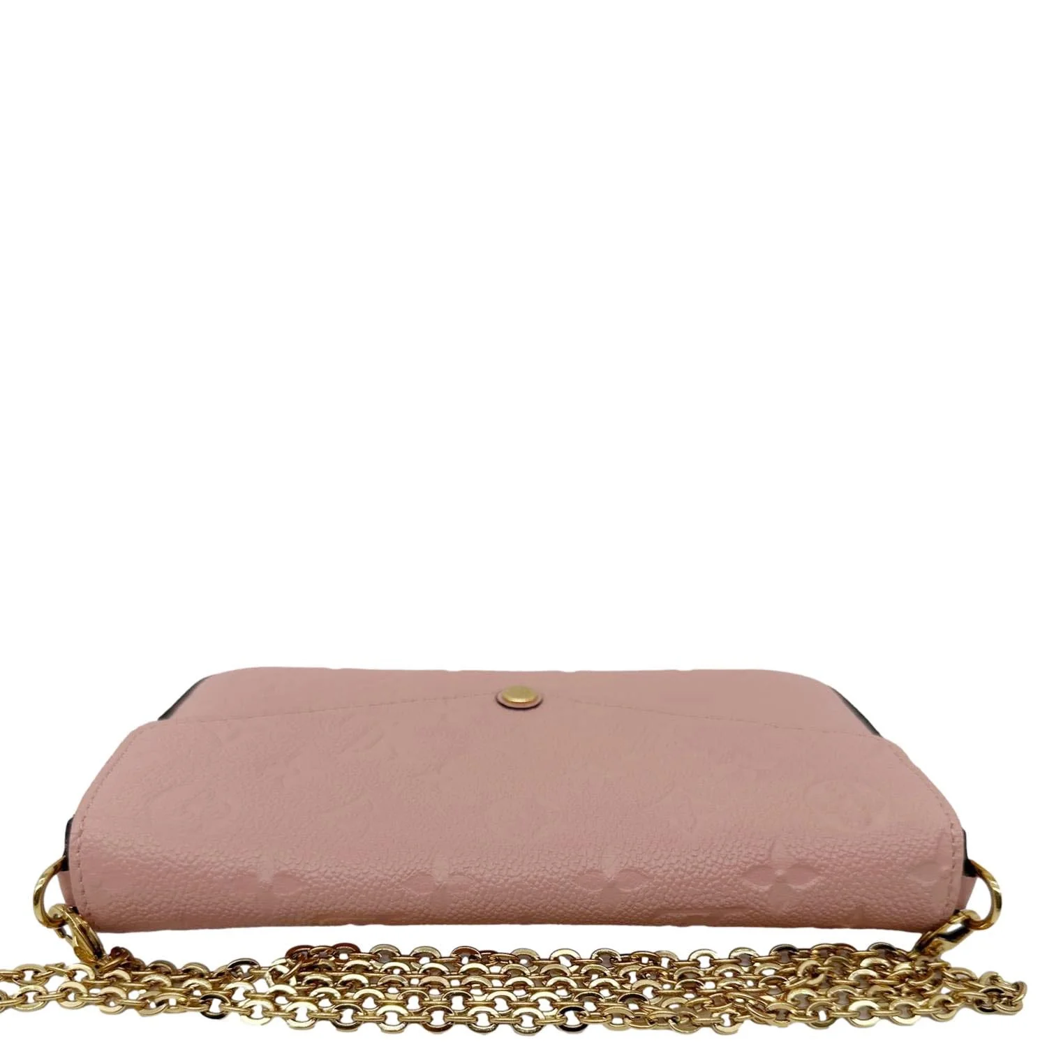 LOUIS VUITTON Felicie Pochette Epi Leather Crossbody Bag Pink - Image 6