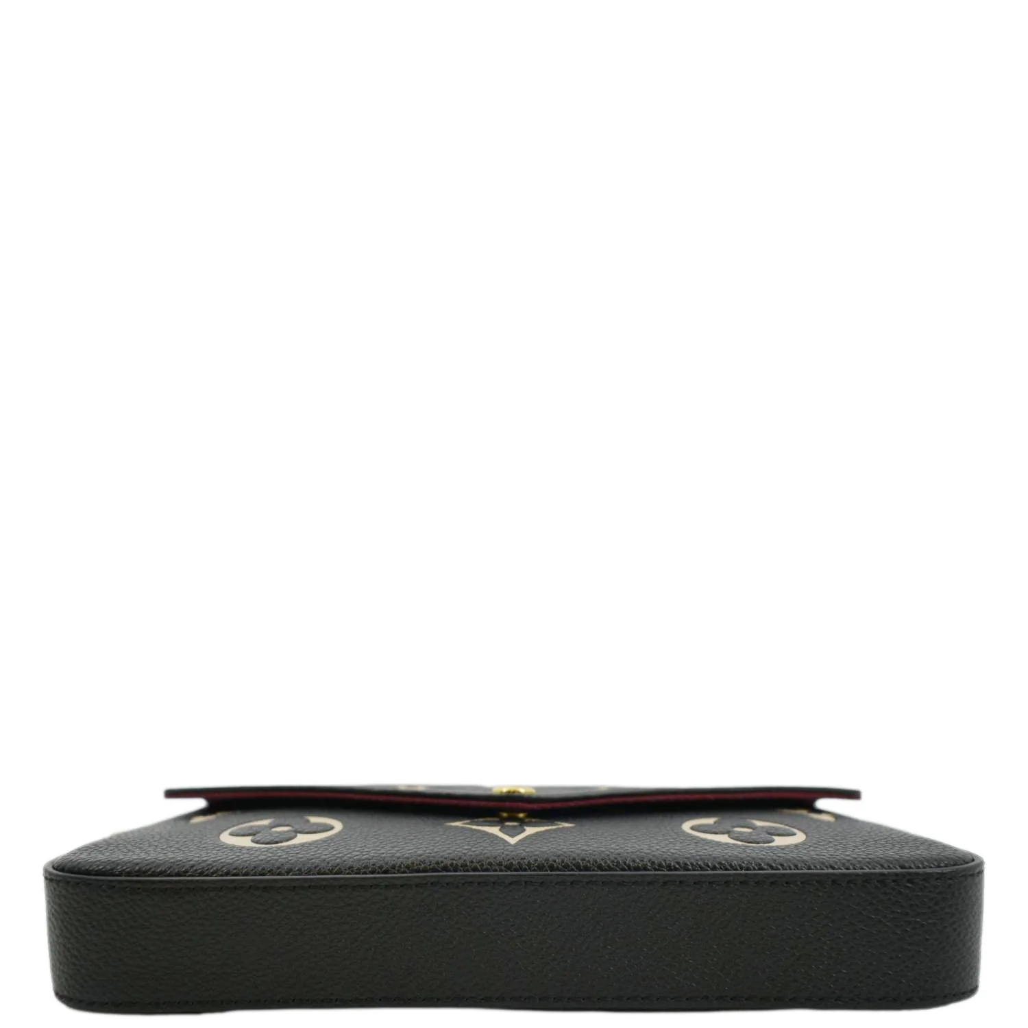 LOUIS VUITTON Felicie Pochette Monogram Empreinte Crossbody Bag Bicolor - Image 10