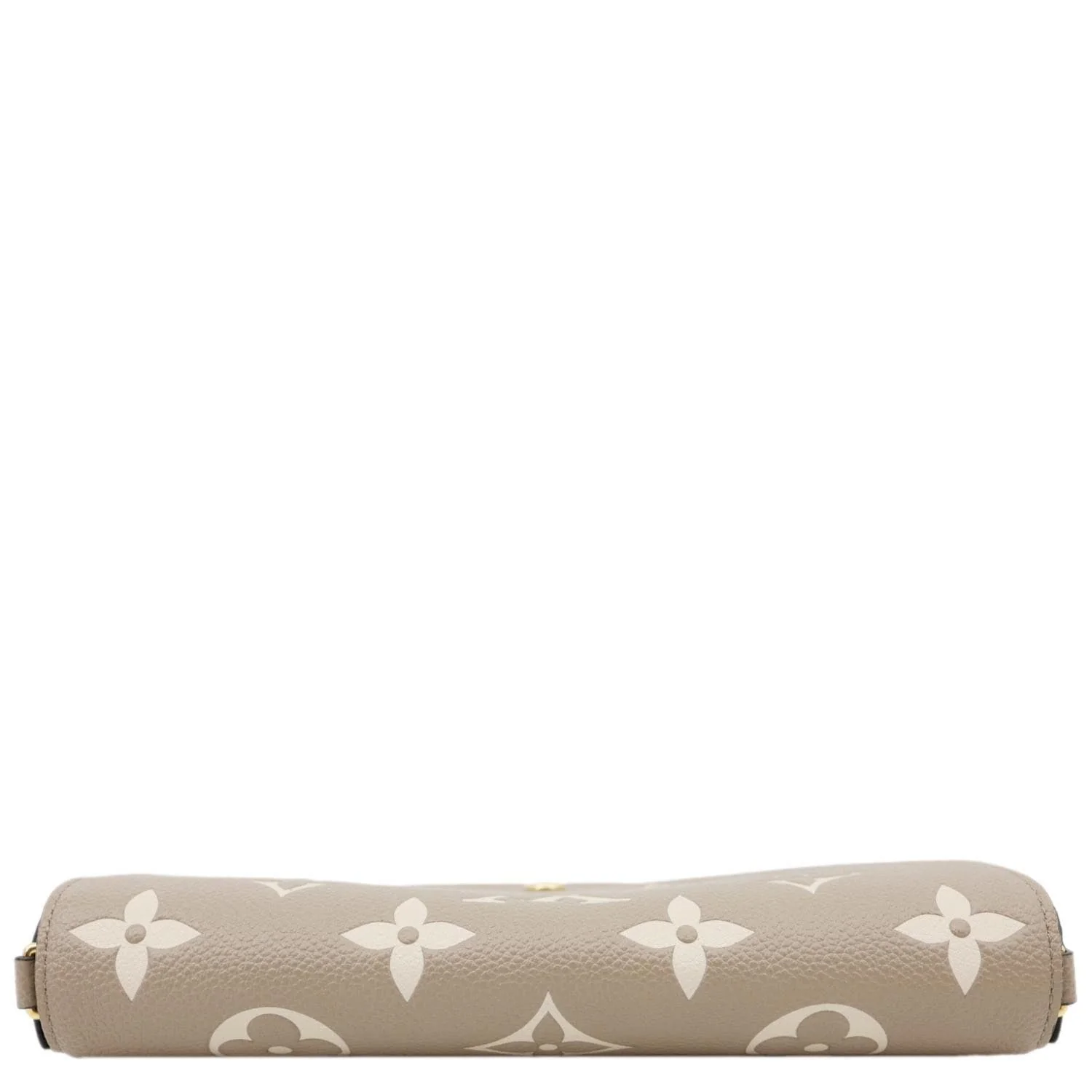 LOUIS VUITTON Felicie Pochette Monogram Empreinte Crossbody Bag Tourterelle Creme - Image 5
