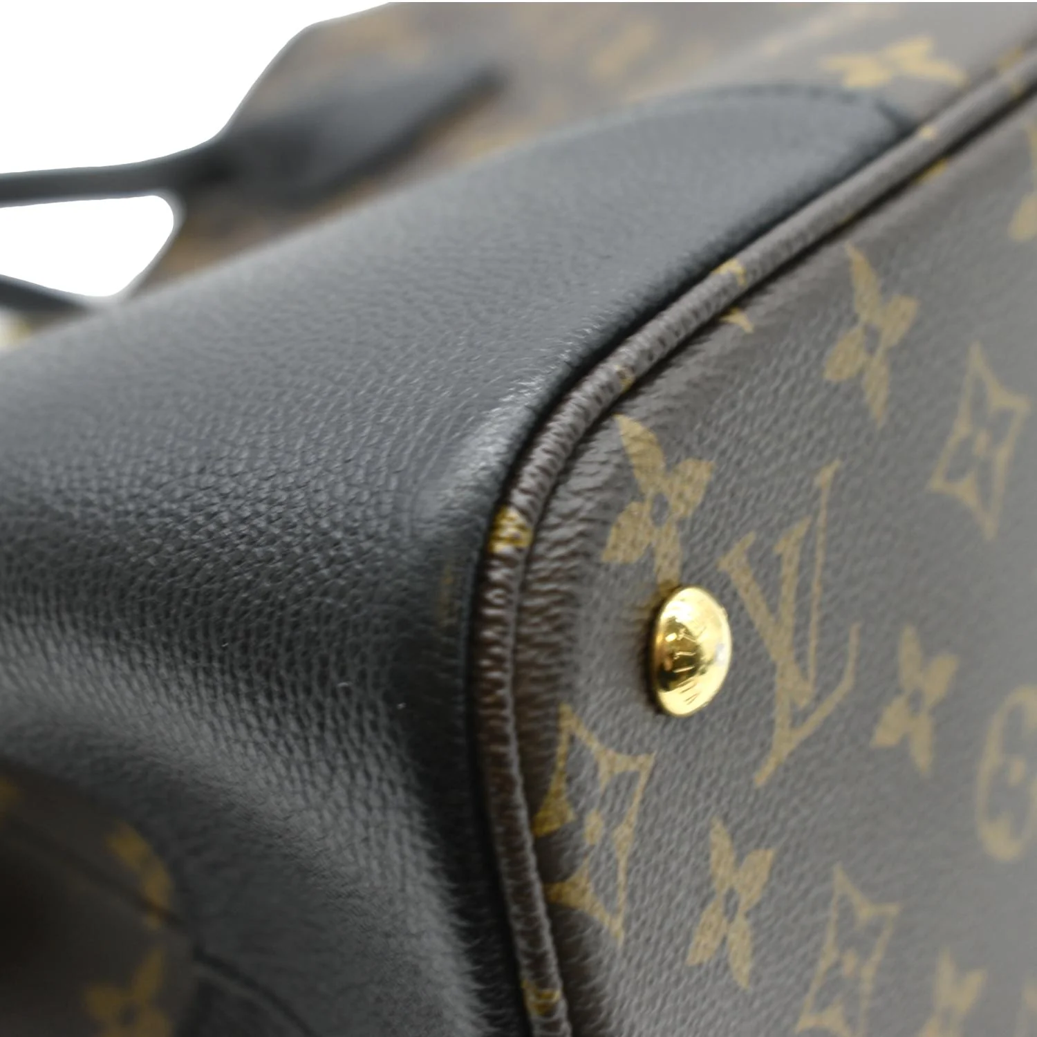LOUIS VUITTON Flandrin Monogram Canvas Tote Shoulder Bag Brown - Image 8