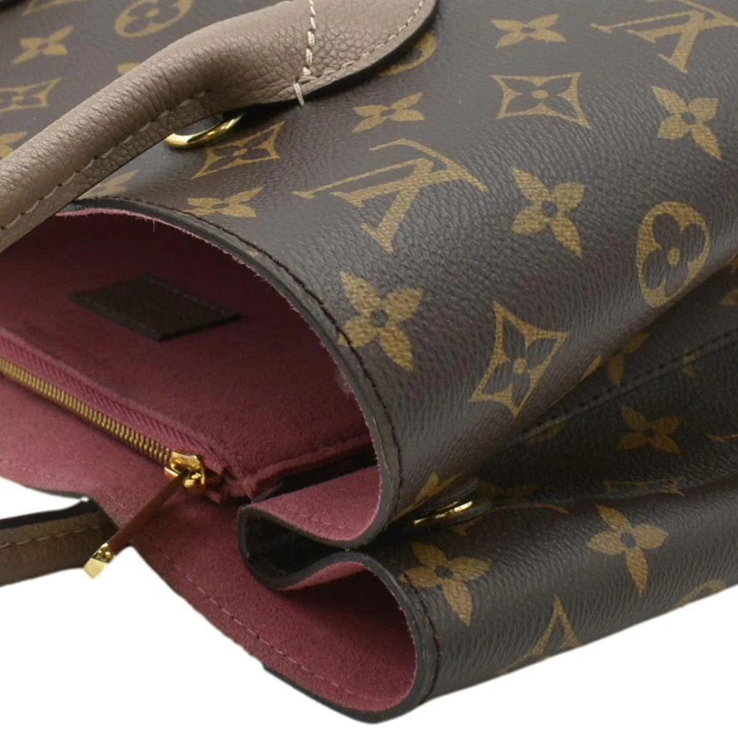 LOUIS VUITTON Flandrin Monogram Canvas Tote Shoulder Bag Brown - Image 7
