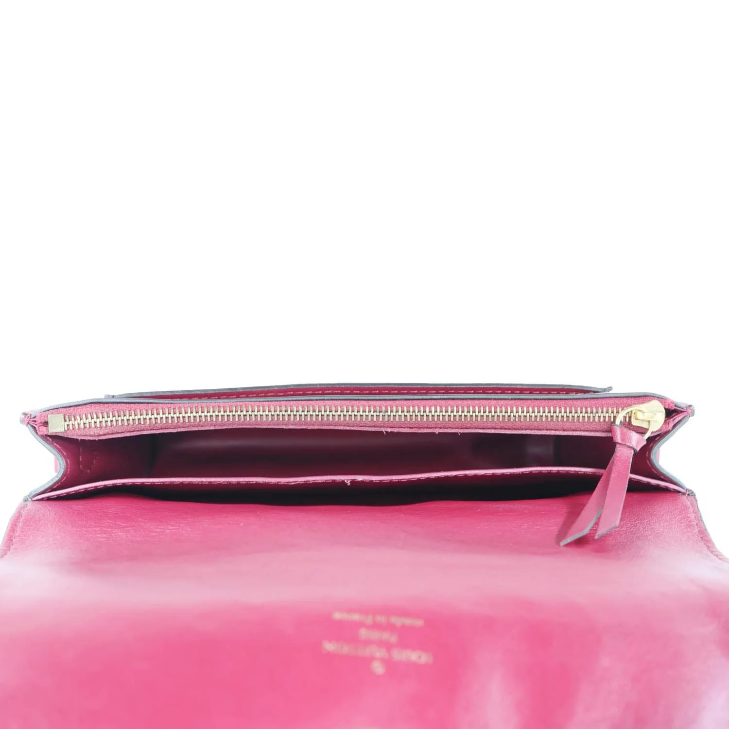 LOUIS VUITTON Flore Monogram Canvas Chain Wallet Fuchsia - Image 10